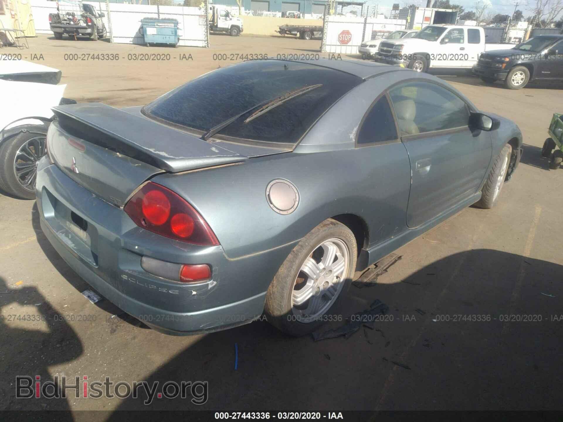 2001 MITSUBISHI ECLIPSE - VIN: 4A3AC54H81E063647 - Фото 4