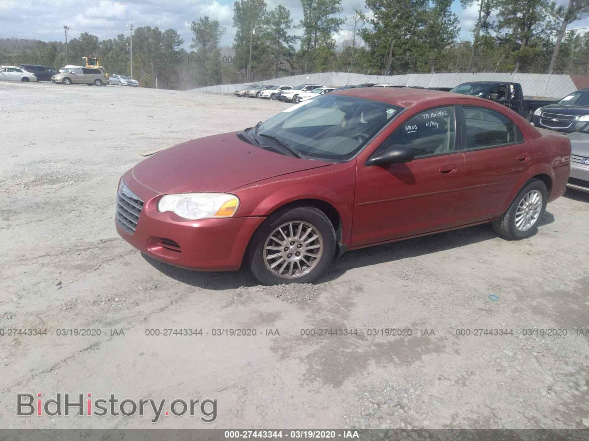 2004 CHRYSLER SEBRING - VIN: 1C3EL56R64N360046 - Фото 2
