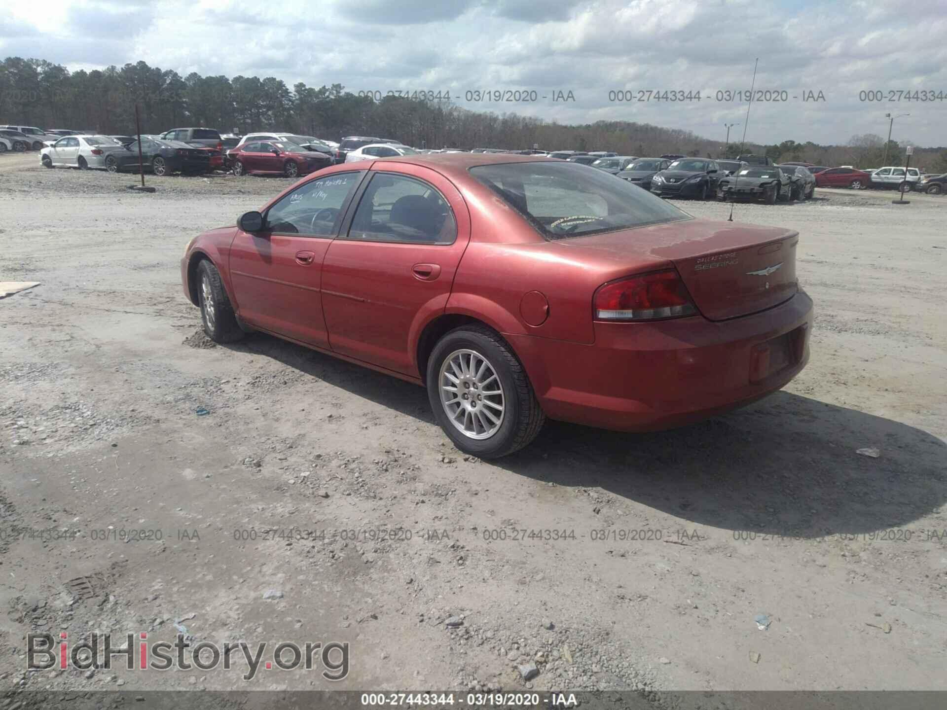 2004 CHRYSLER SEBRING - VIN: 1C3EL56R64N360046 - Фото 3