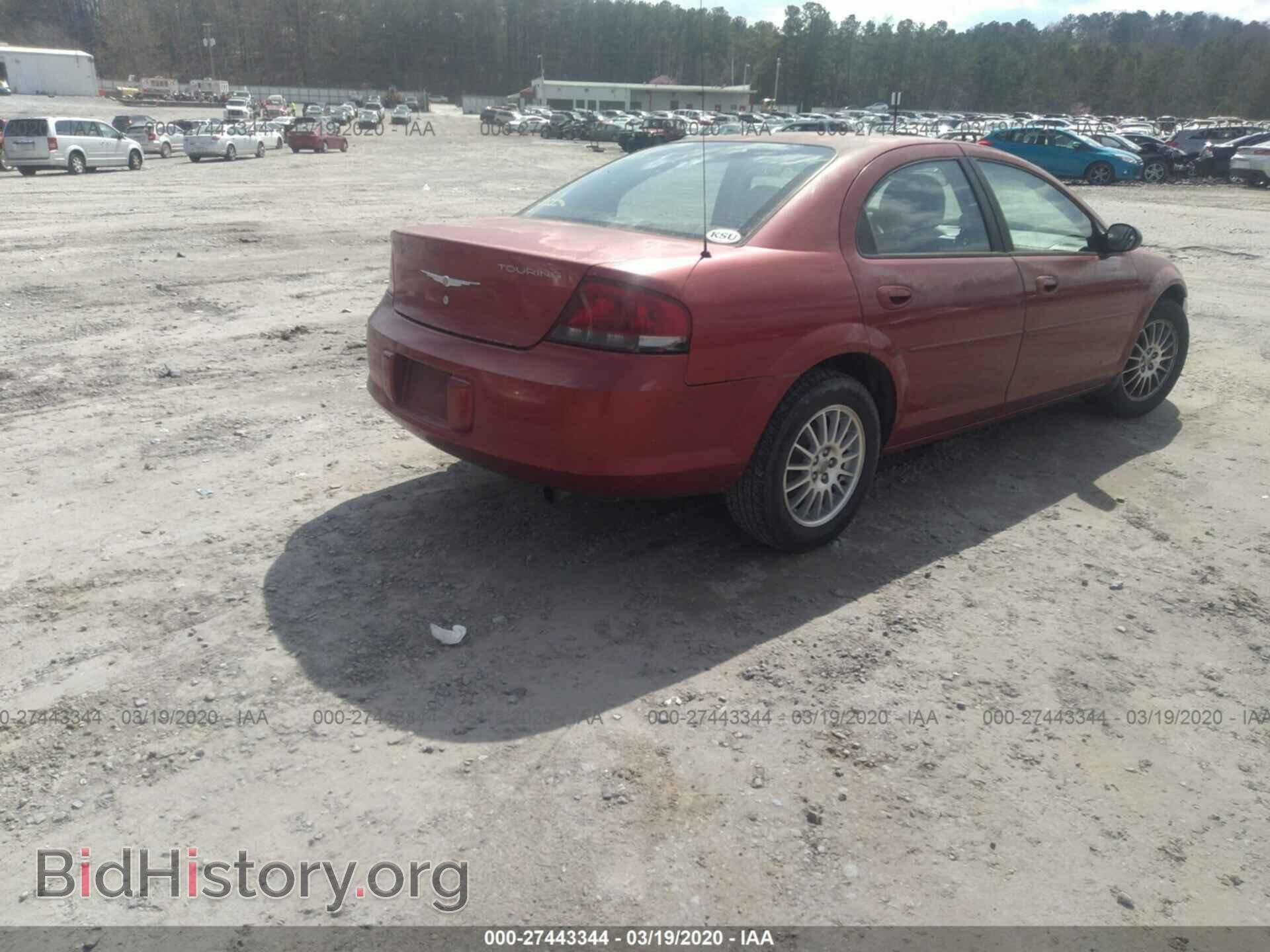 2004 CHRYSLER SEBRING - VIN: 1C3EL56R64N360046 - Фото 4