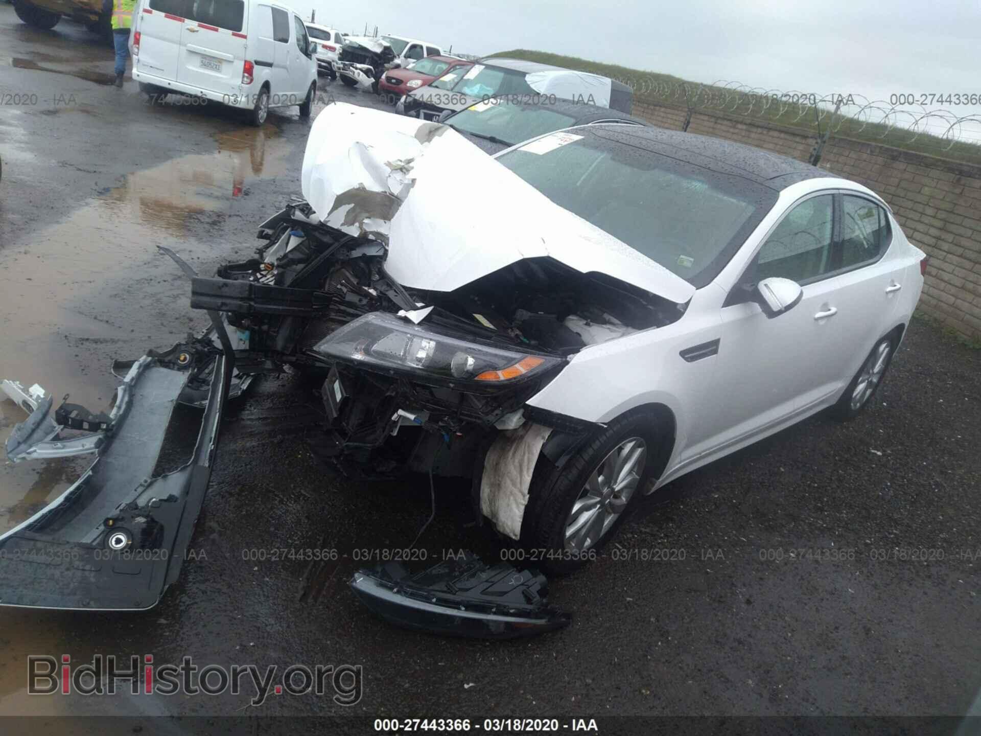 2015 KIA OPTIMA - VIN: 5XXGN4A78FG426237 - Photo 2
