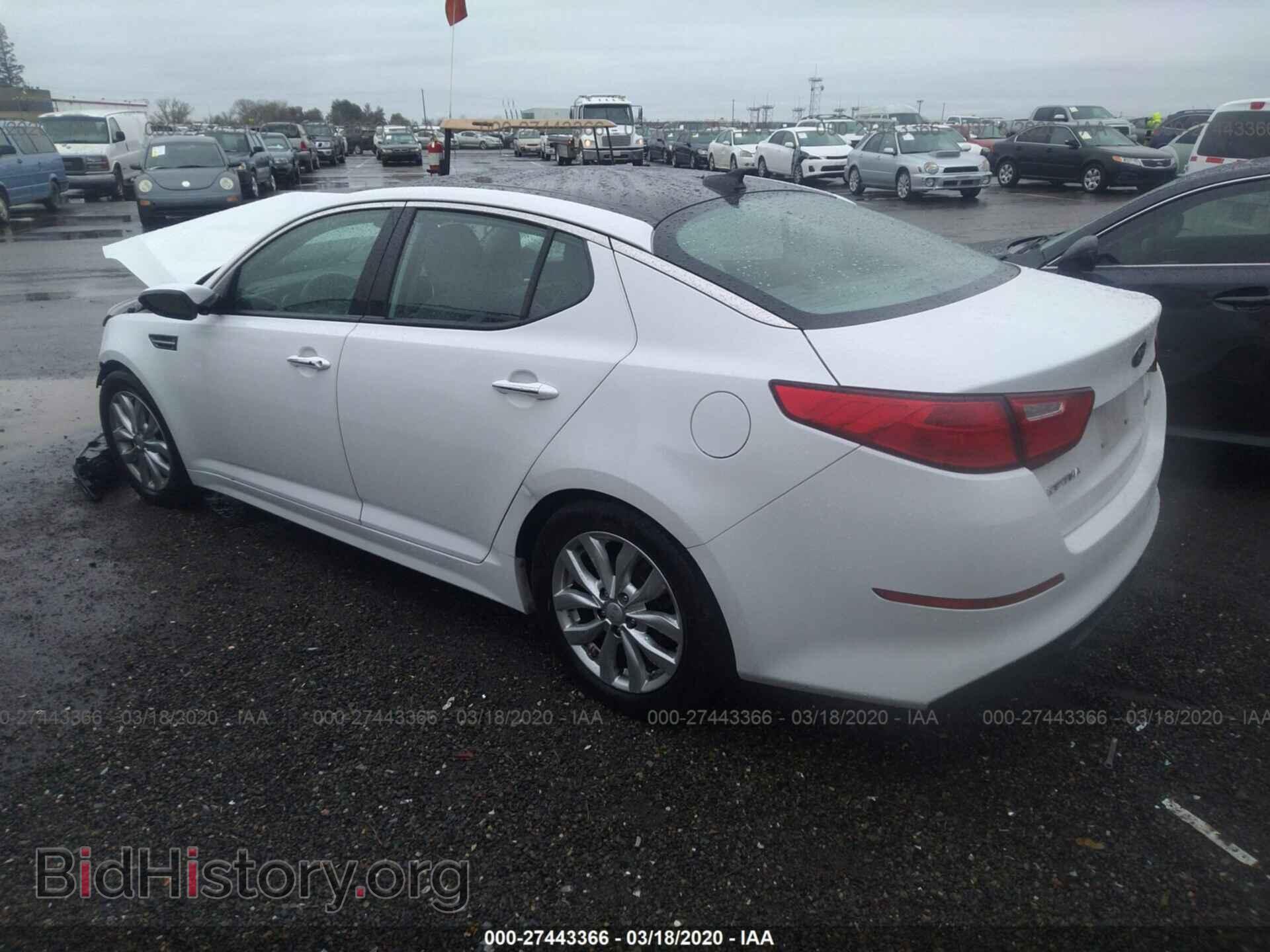 2015 KIA OPTIMA - VIN: 5XXGN4A78FG426237 - Photo 3