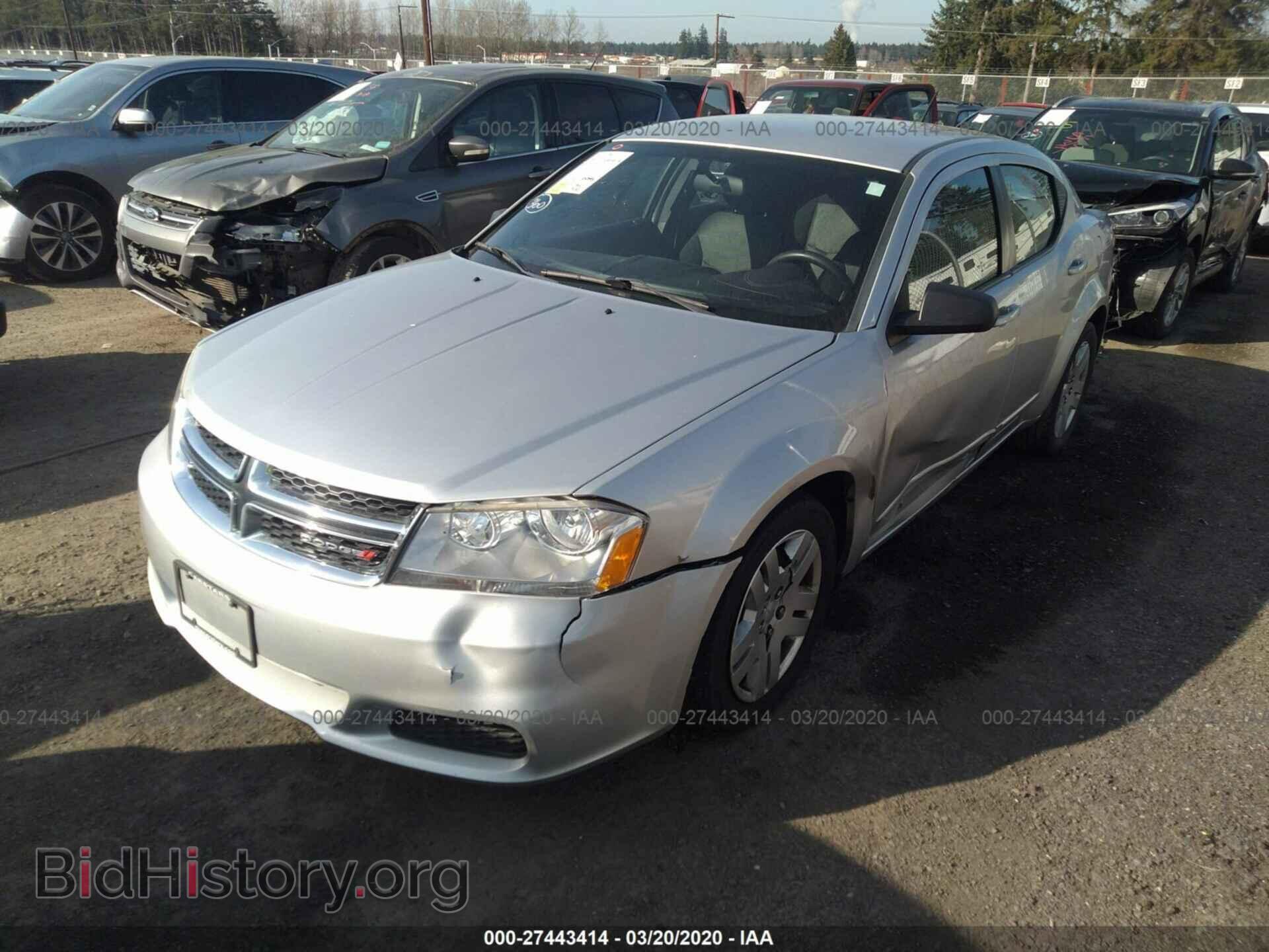 2012 DODGE AVENGER - VIN: 1C3CDZAB4CN322707 - Photo 2