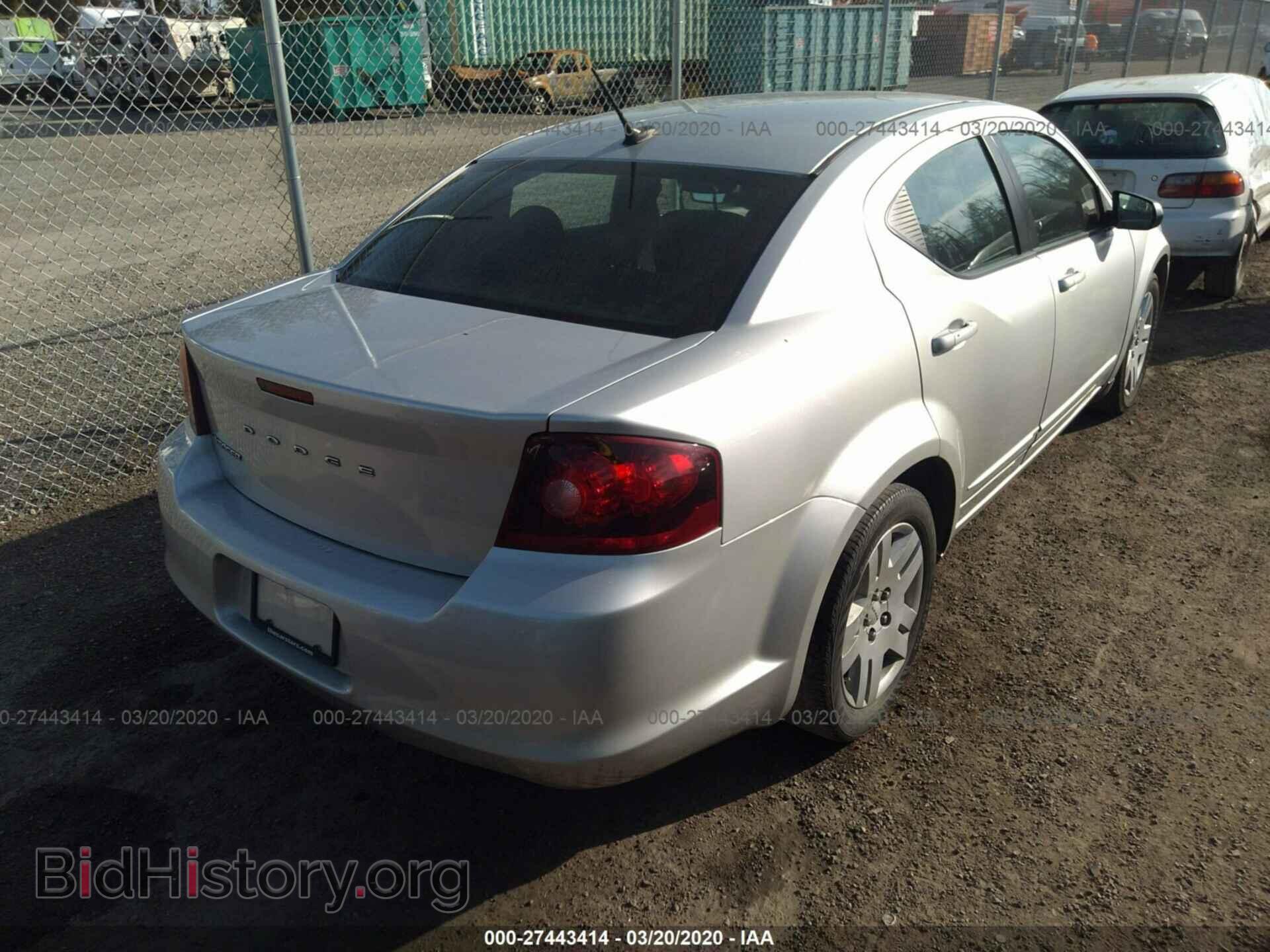2012 DODGE AVENGER - VIN: 1C3CDZAB4CN322707 - Photo 4
