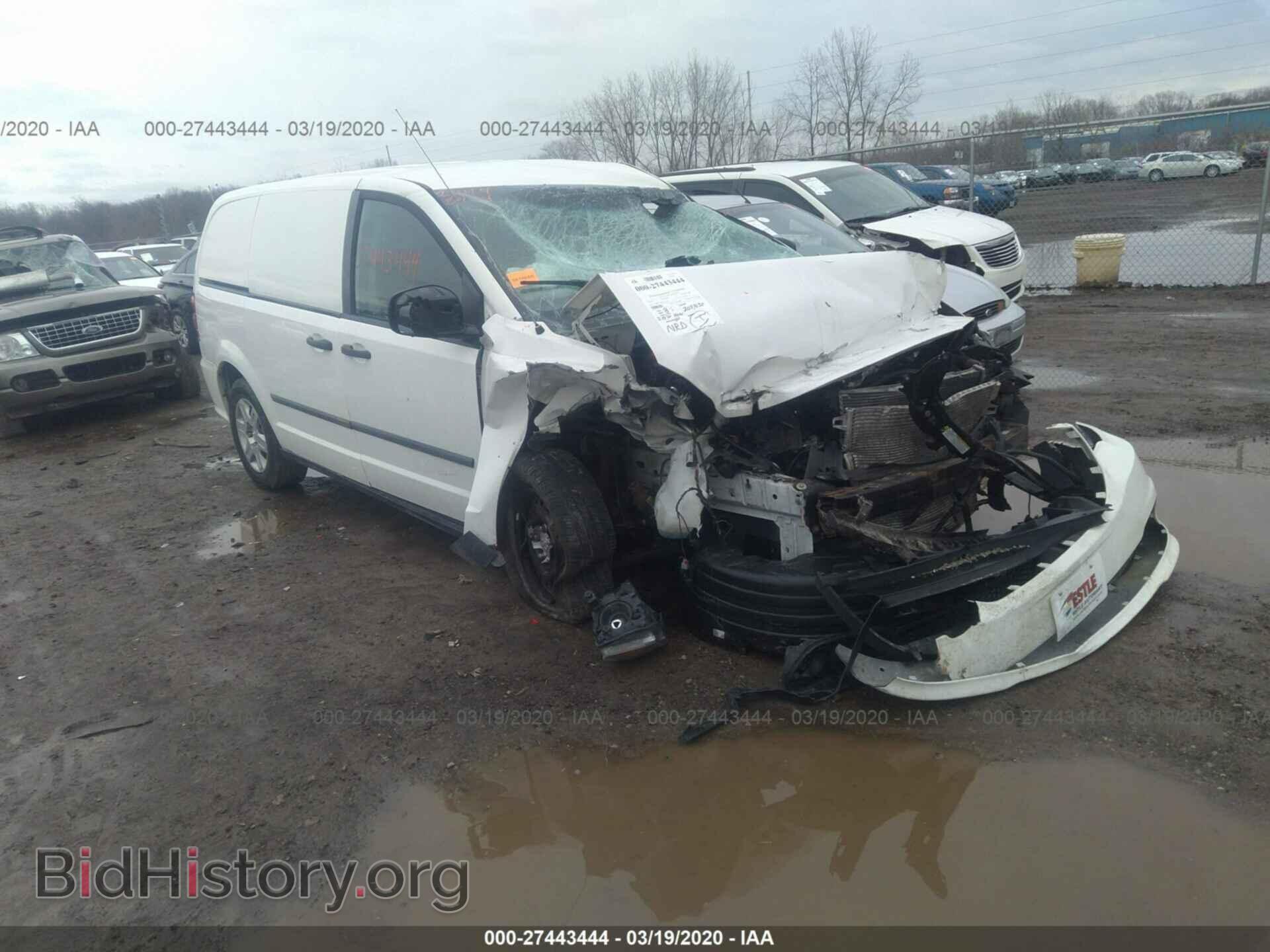 Photo 2C4JDGAGXCR216333 - DODGE RAM VAN 2012