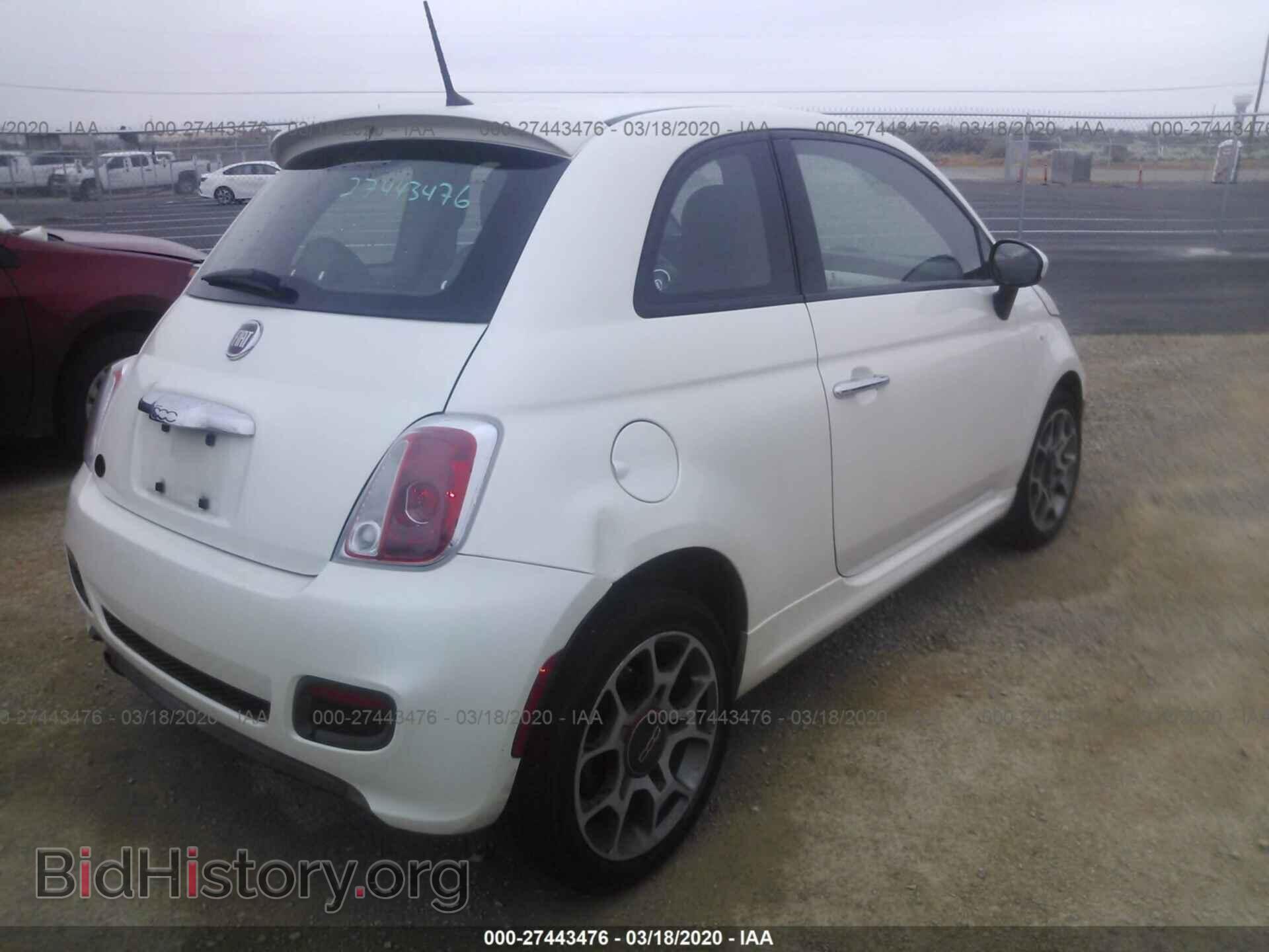 2015 FIAT 500 - VIN: 3C3CFFBR3FT756948 - Фото 4