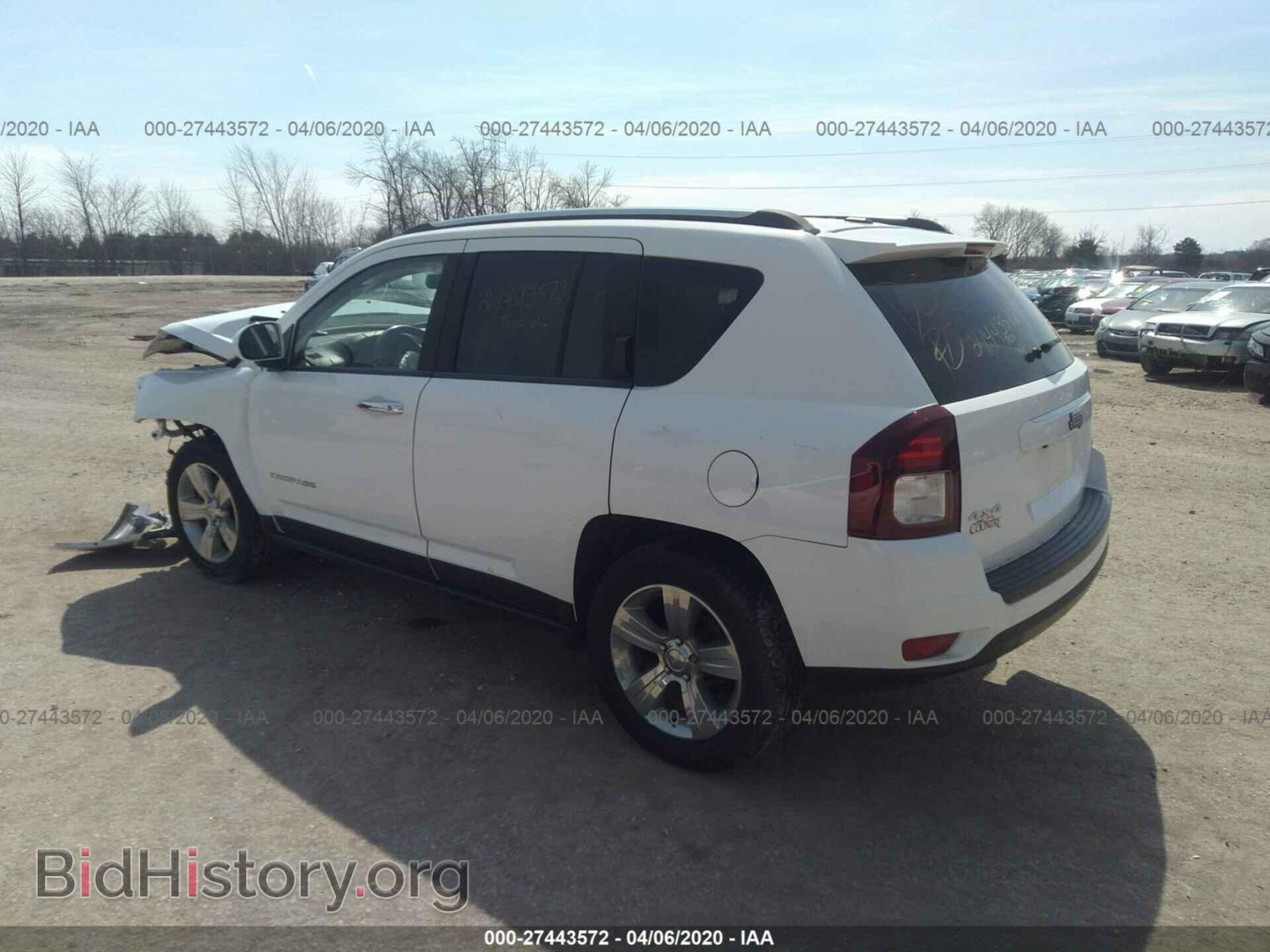 2014 JEEP COMPASS - VIN: 1C4NJDEB6ED739006 - Фото 3
