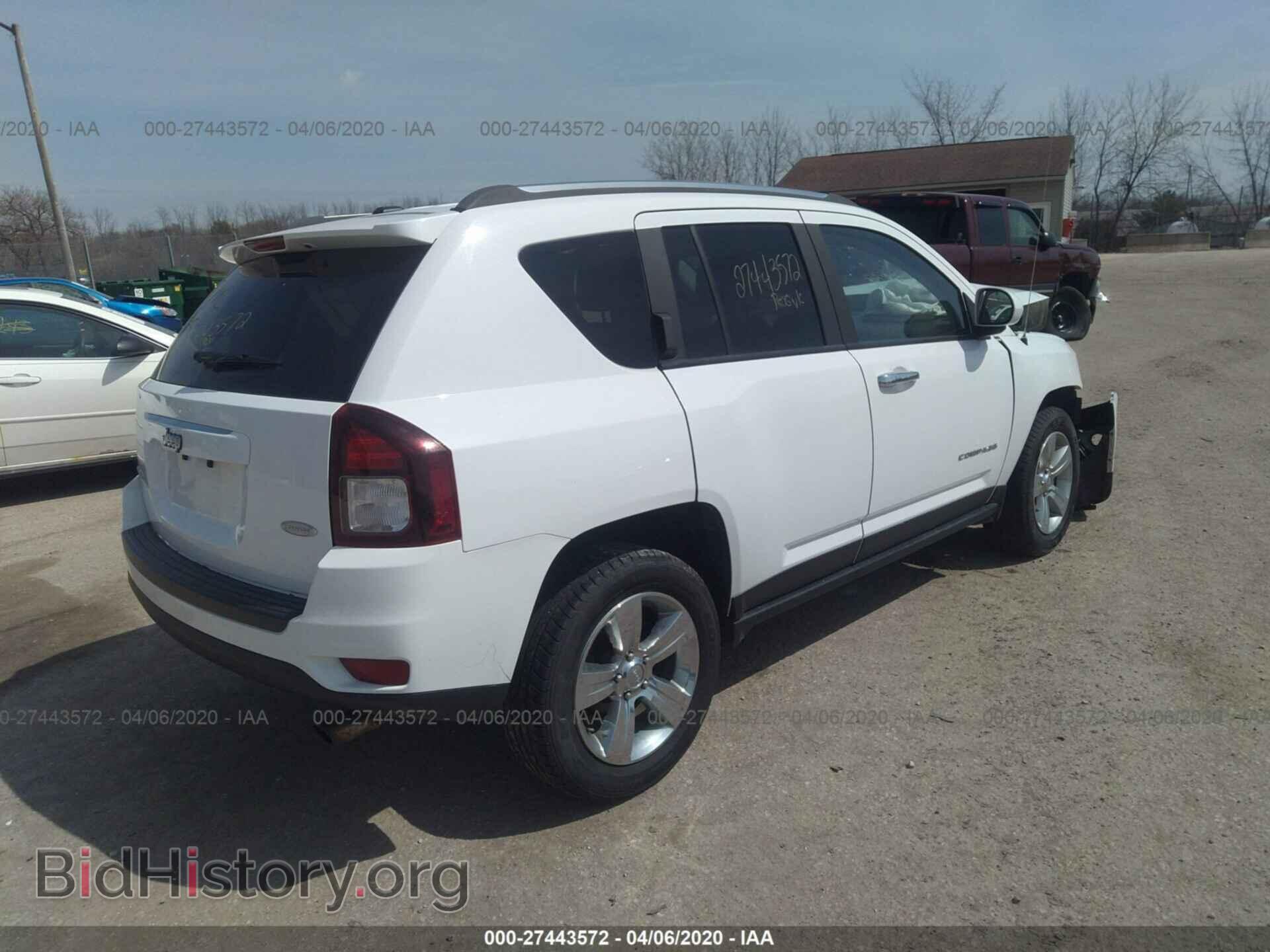 2014 JEEP COMPASS - VIN: 1C4NJDEB6ED739006 - Фото 4
