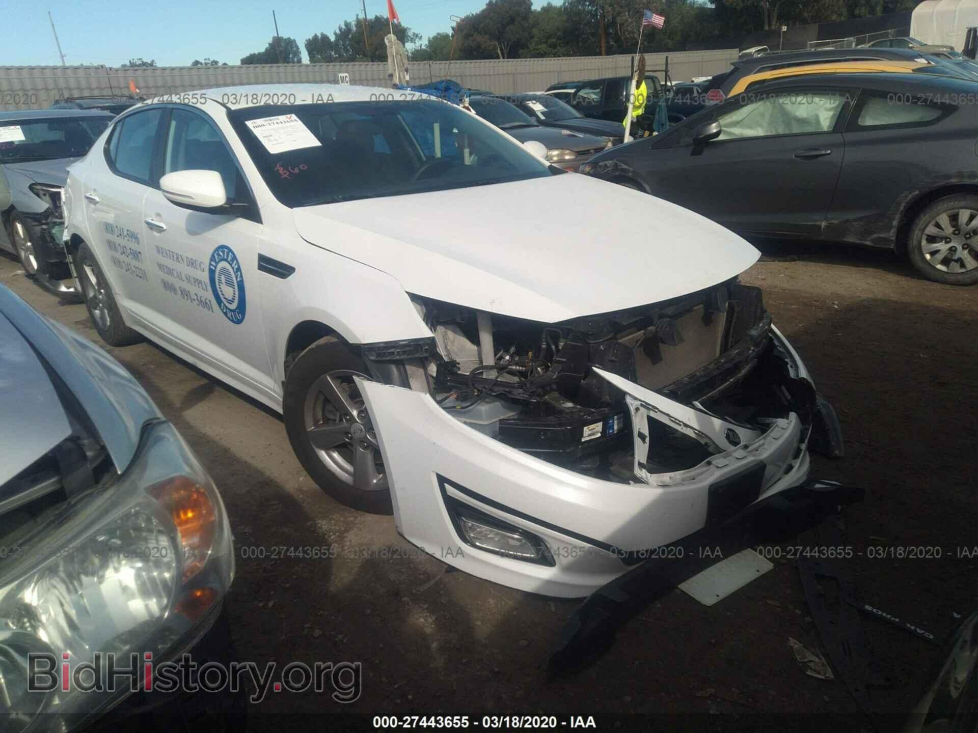 Photo 5XXGM4A72FG381105 - KIA OPTIMA 2015