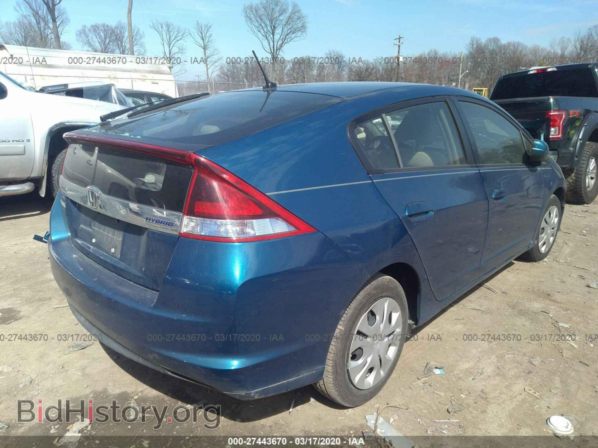 2014 HONDA INSIGHT - VIN: JHMZE2H34ES002993 - Фото 4