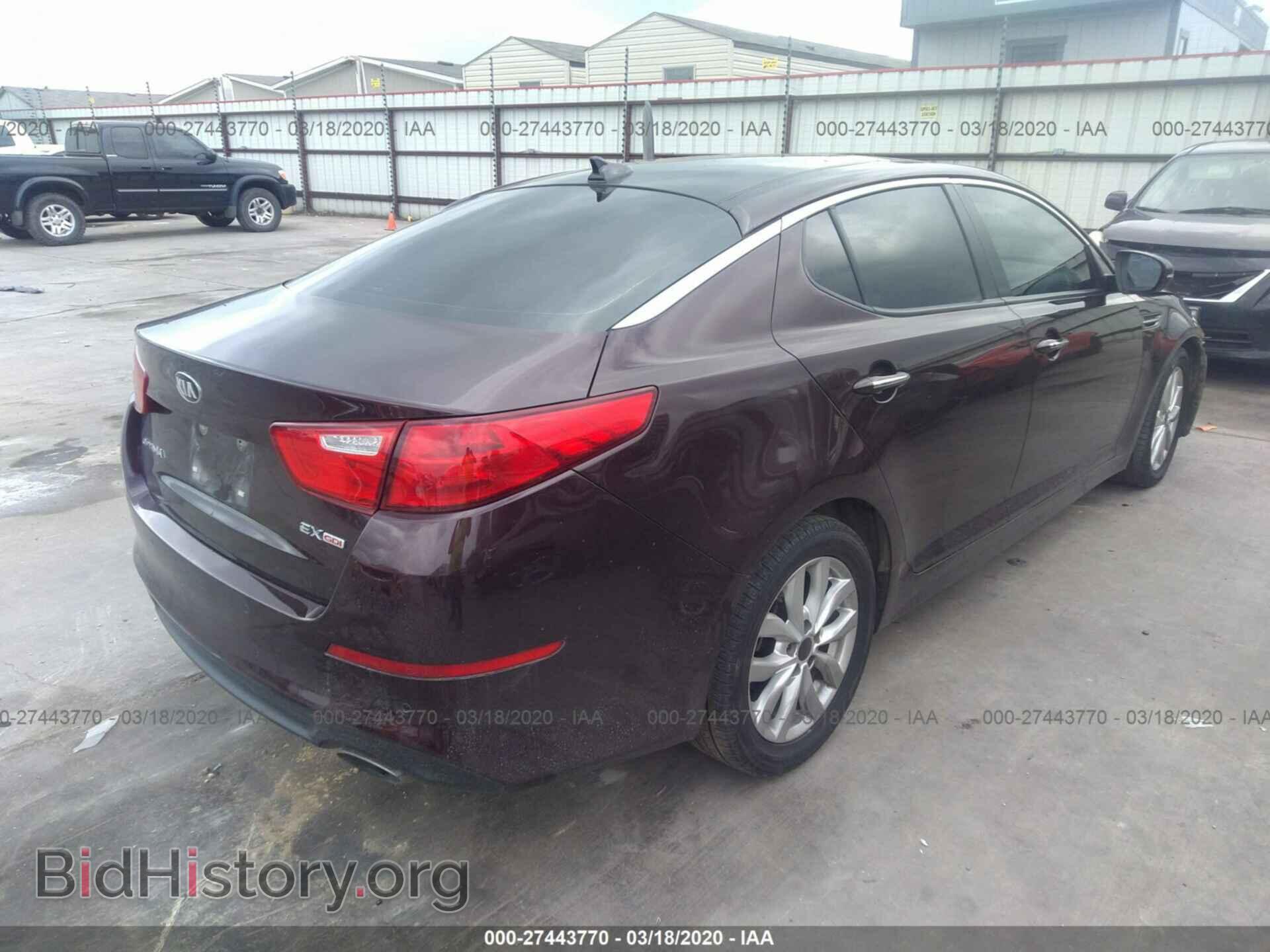 2015 KIA OPTIMA - VIN: 5XXGN4A78FG482873 - Photo 4