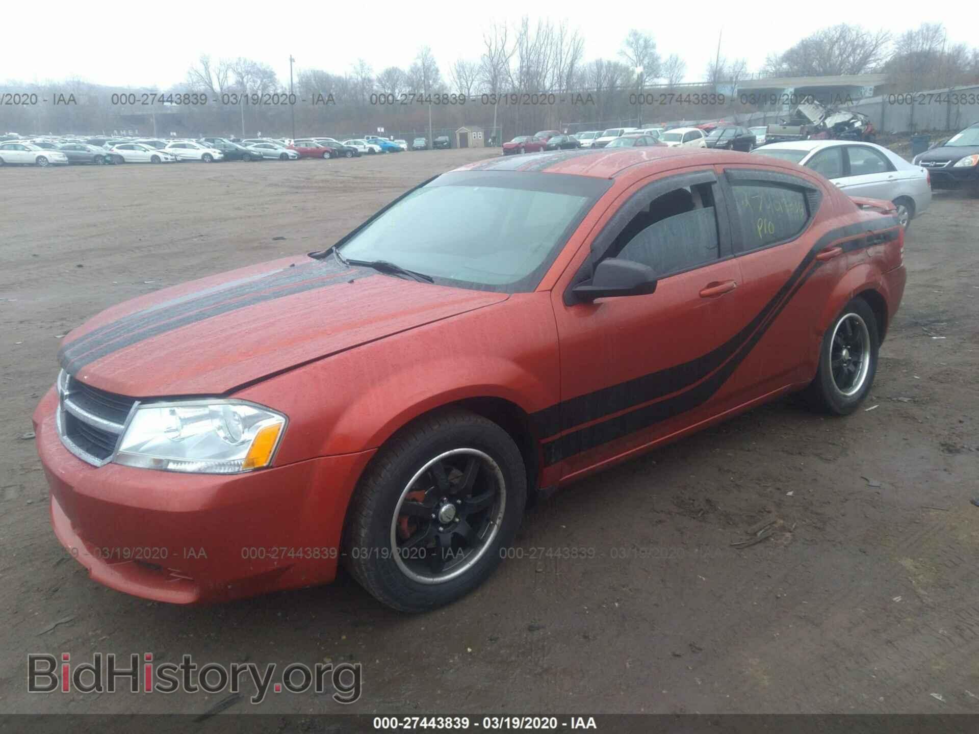 2008 DODGE AVENGER - VIN: 1B3LC56R38N260481 - Фото 2