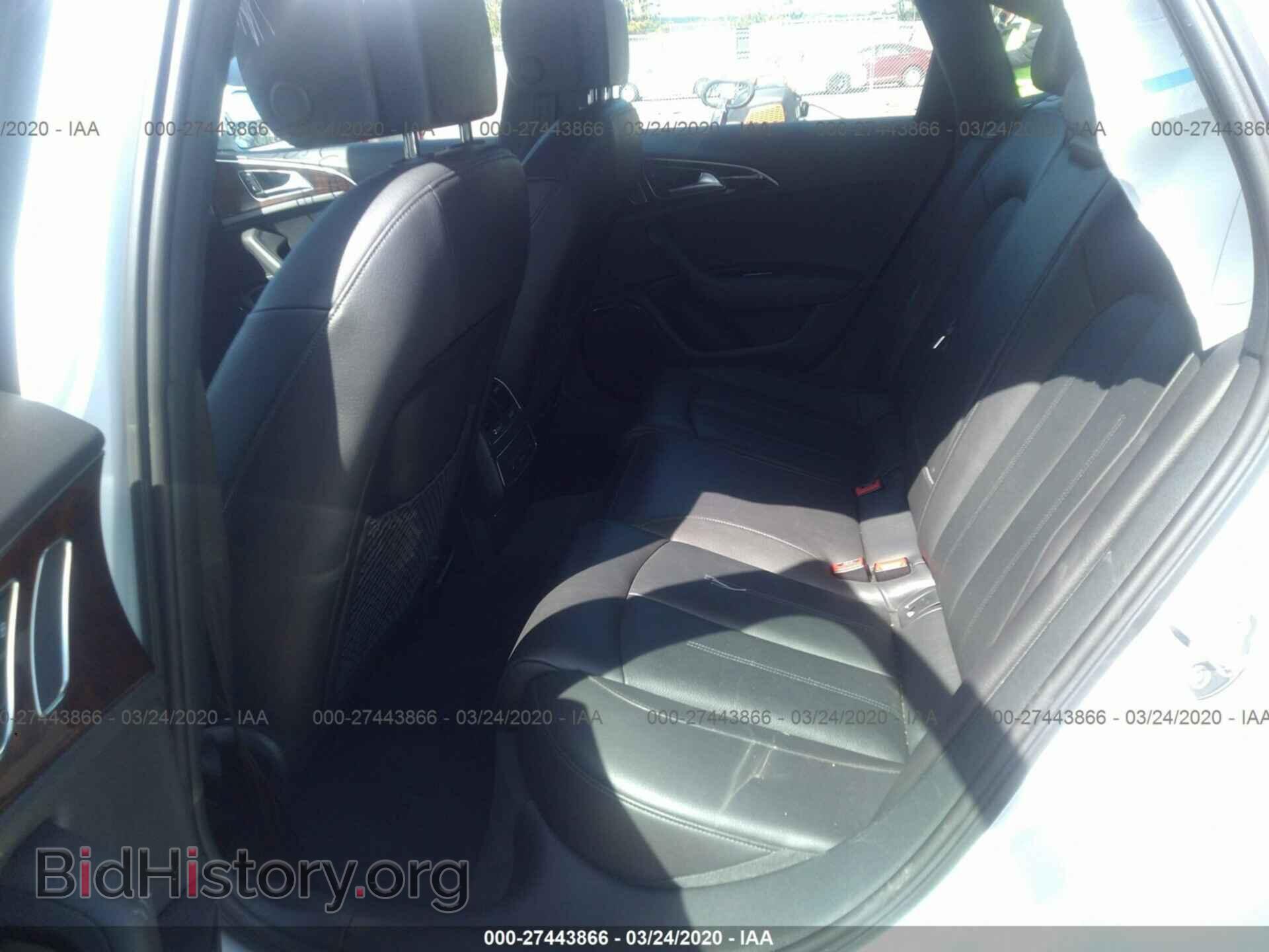 2016 AUDI A6 - VIN: WAUFGAFCXGN166162 - Фото 8