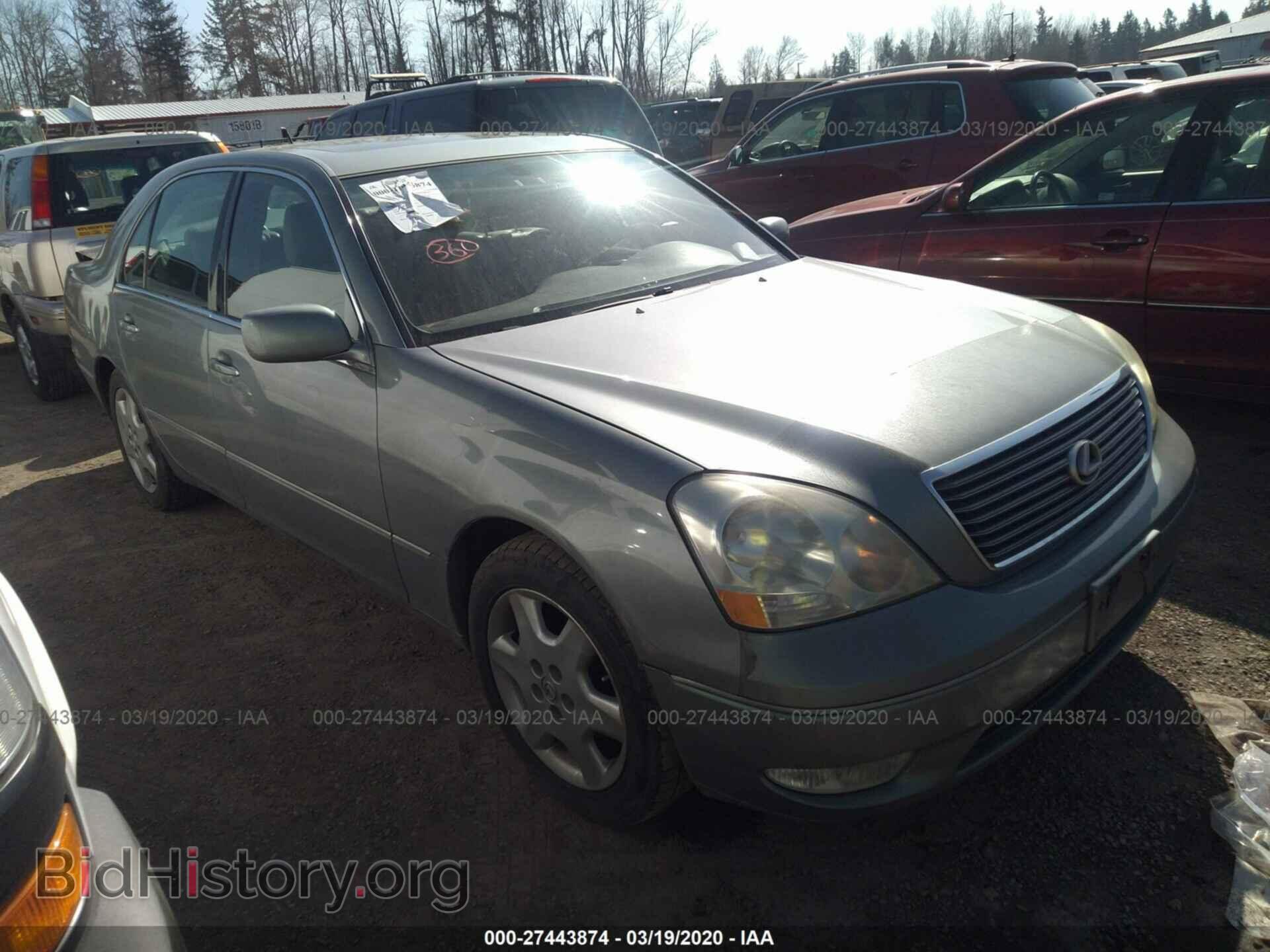 Photo JTHBN30F910002295 - LEXUS LS 2001