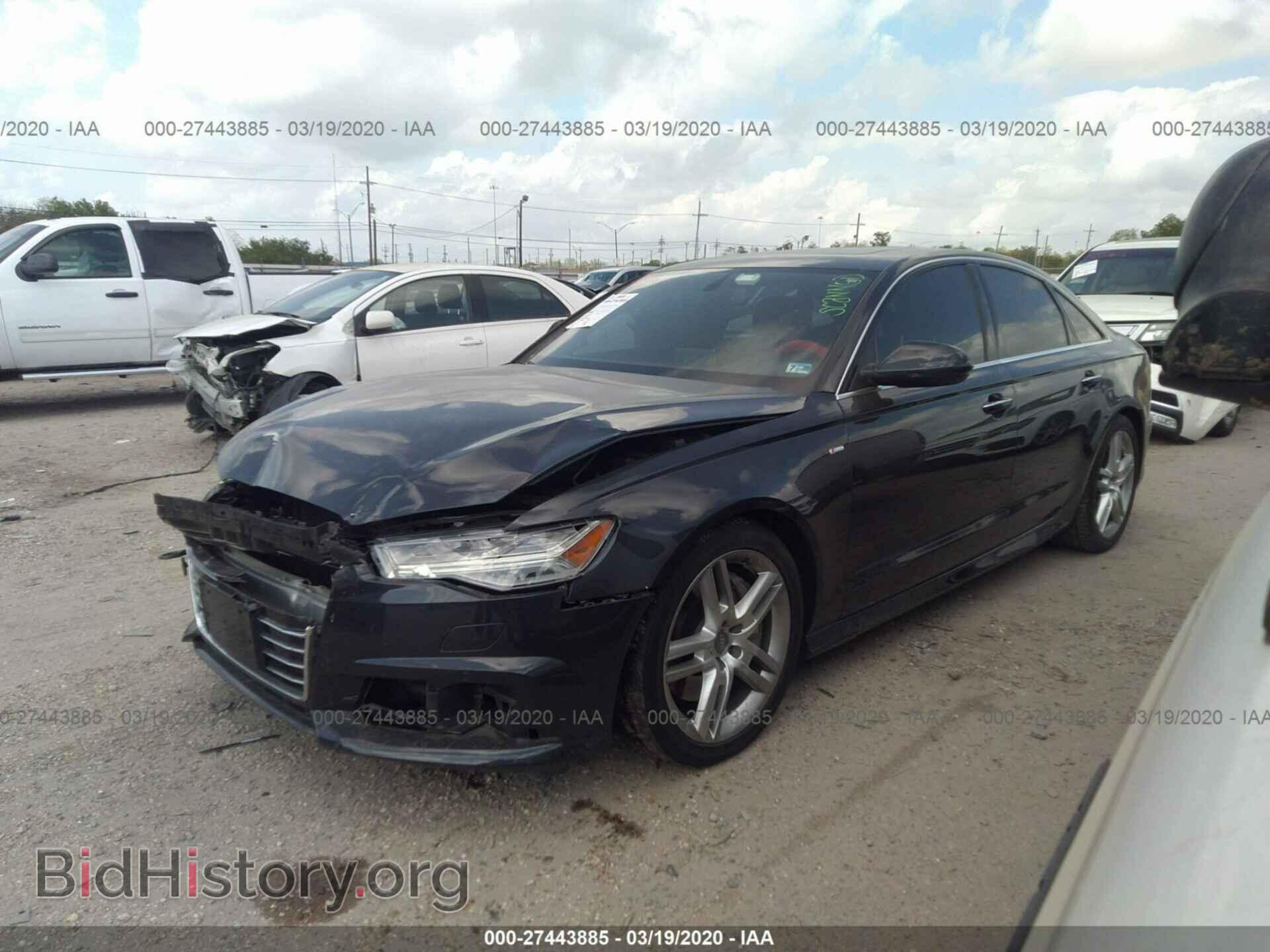 2016 AUDI A6 - VIN: WAUGFAFCXGN168453 - Photo 2