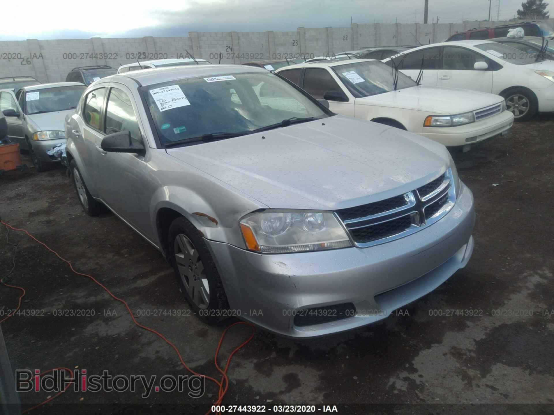 Photo 1B3BD4FB4BN590689 - DODGE AVENGER 2011