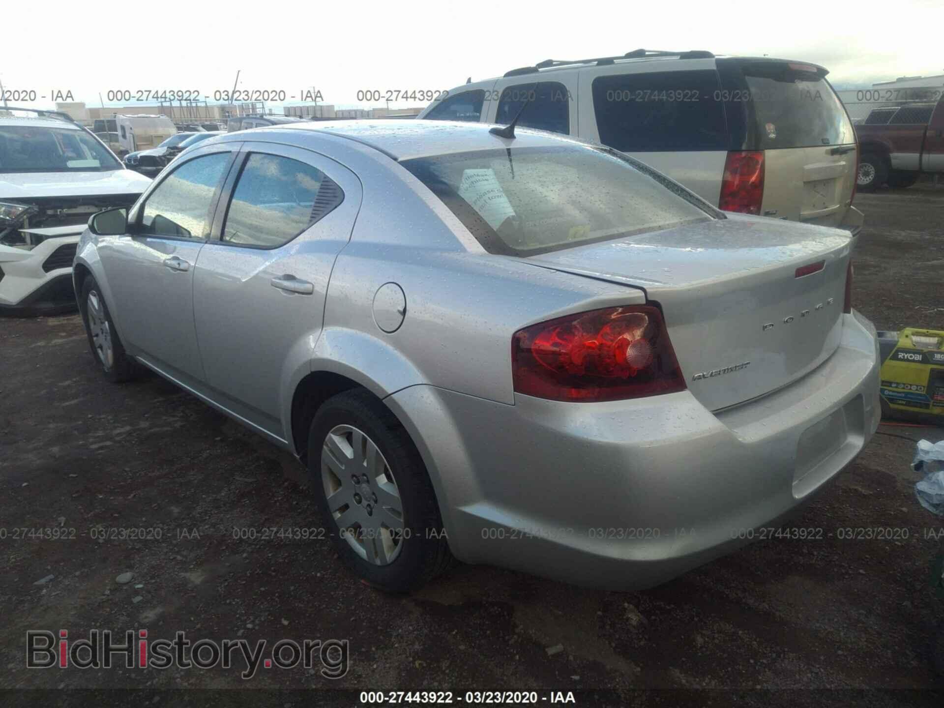 2011 DODGE AVENGER - VIN: 1B3BD4FB4BN590689 - Фото 3