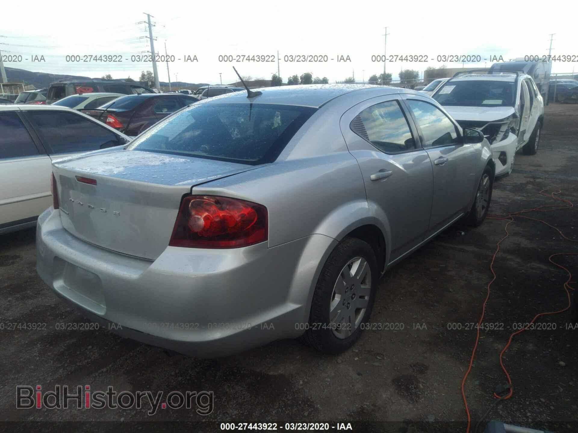 2011 DODGE AVENGER - VIN: 1B3BD4FB4BN590689 - Фото 4
