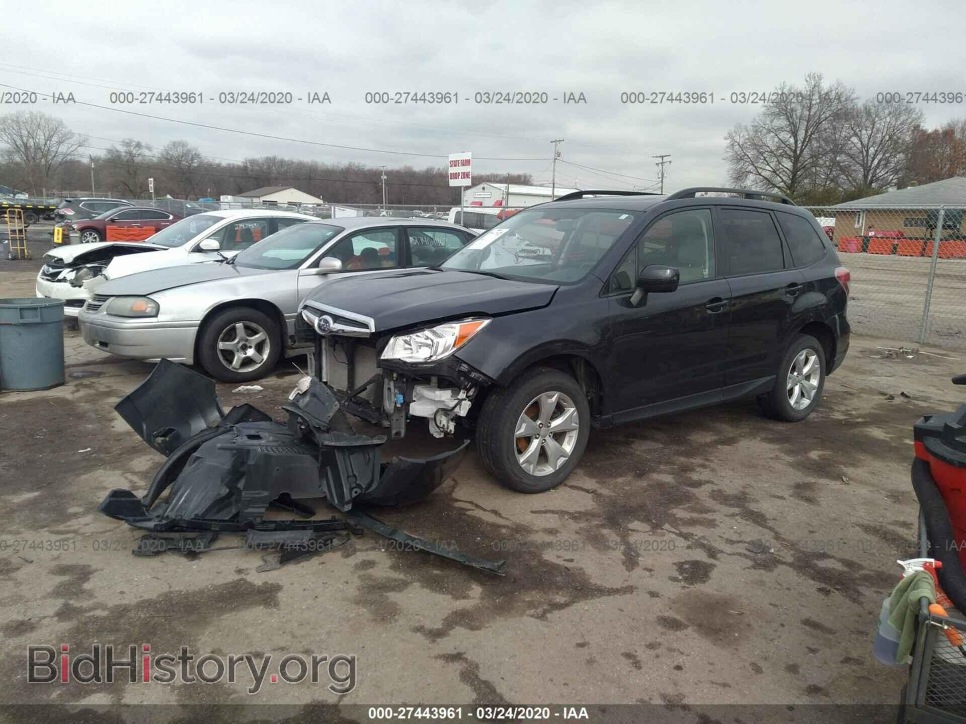 2016 SUBARU FORESTER - VIN: JF2SJADC7GH411246 - Фото 2