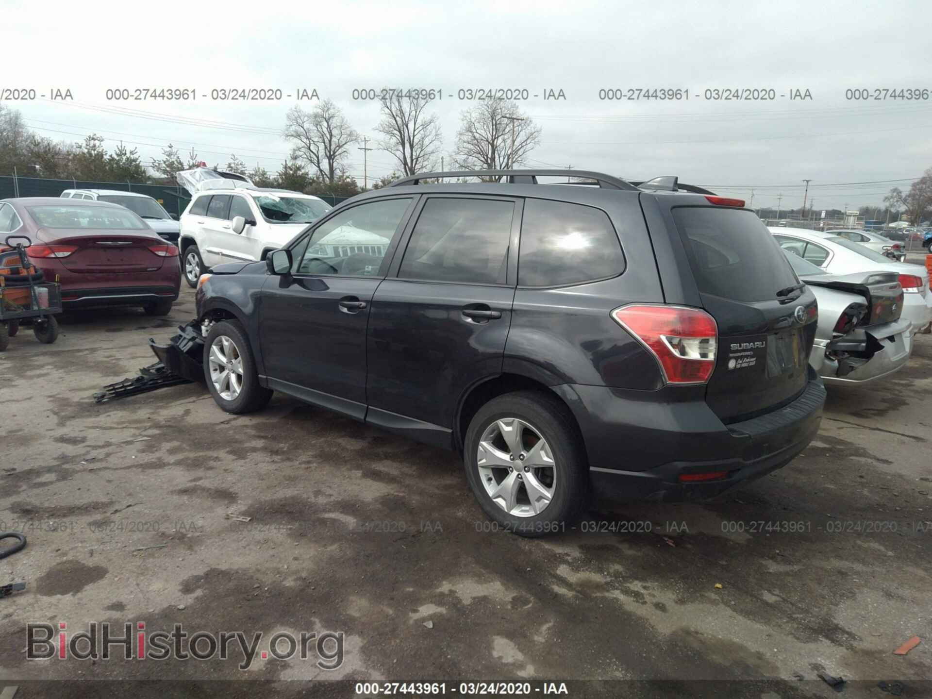 2016 SUBARU FORESTER - VIN: JF2SJADC7GH411246 - Фото 3