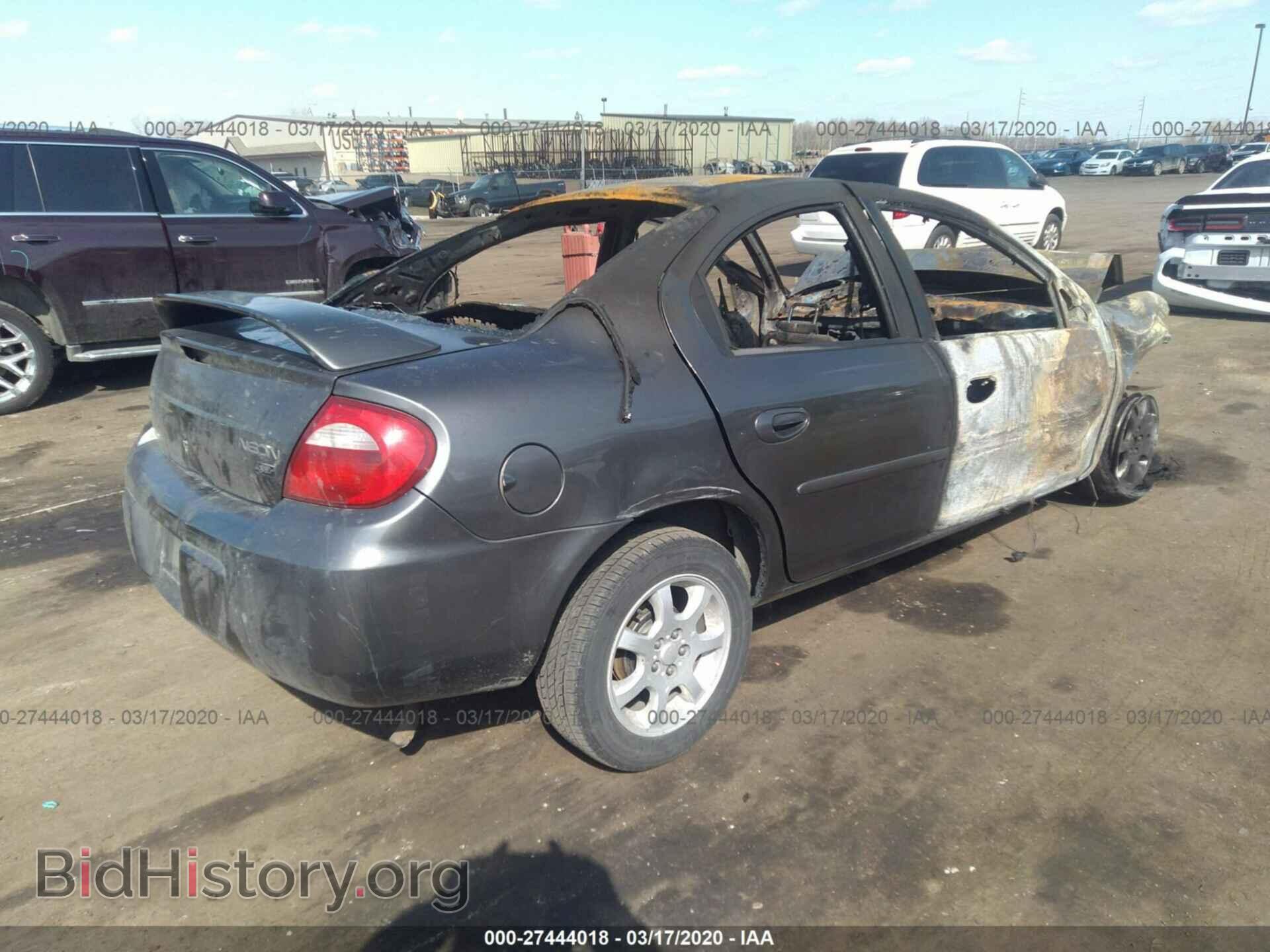 2004 DODGE NEON - VIN: 1B3ES56C84D542963 - Фото 4