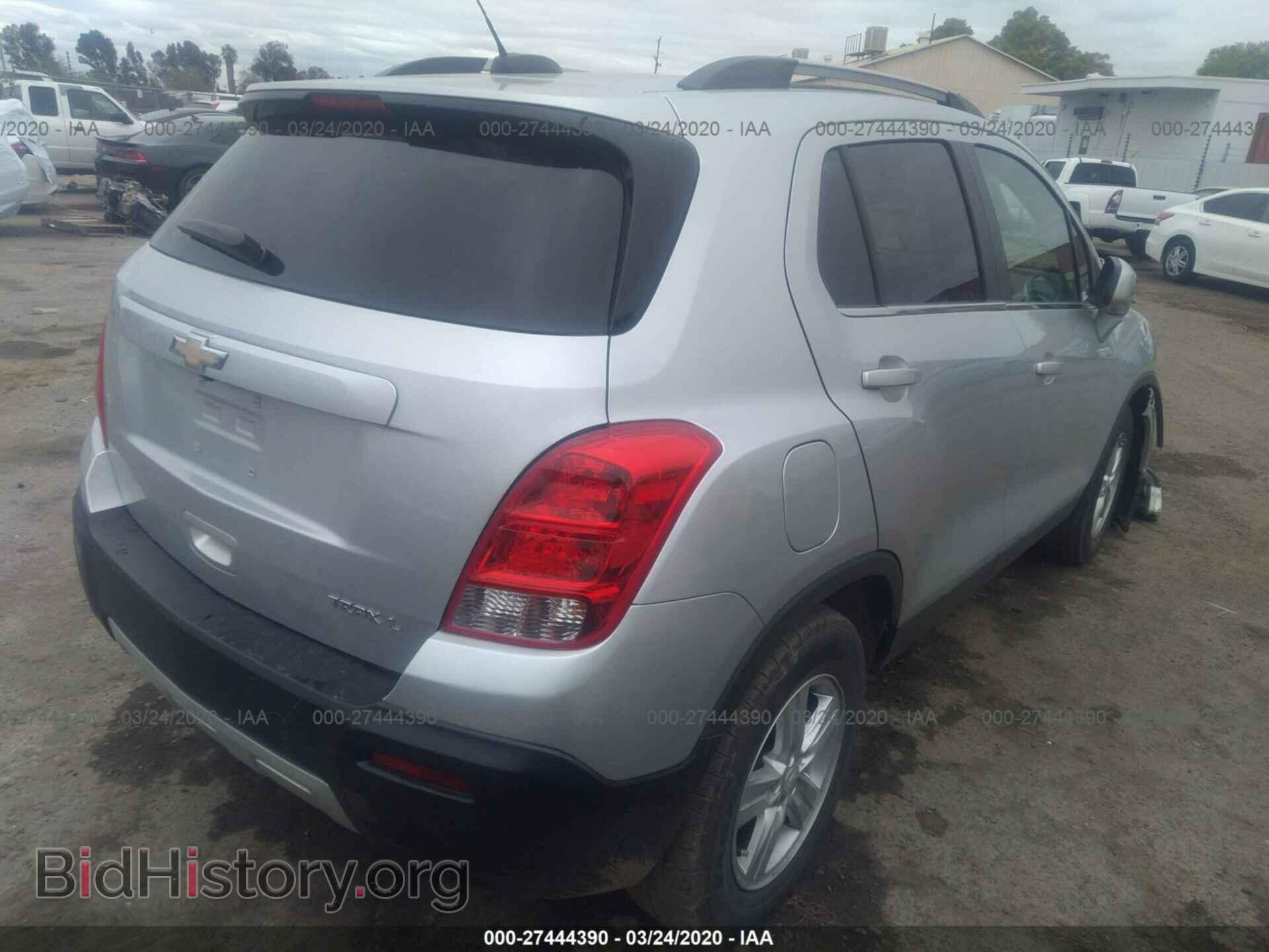 2016 CHEVROLET TRAX - VIN: 3GNCJLSB6GL174105 - Фото 4