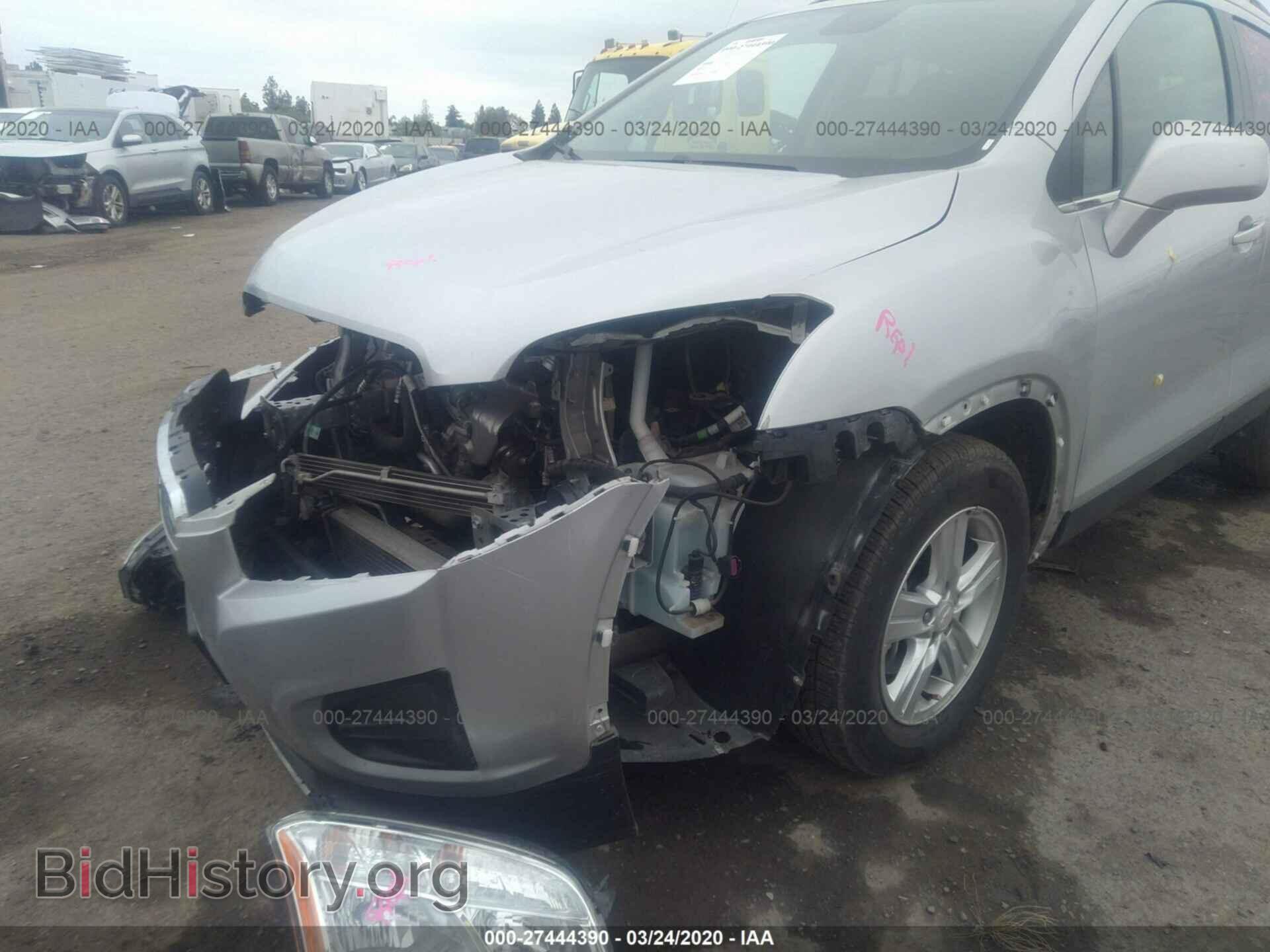 2016 CHEVROLET TRAX - VIN: 3GNCJLSB6GL174105 - Фото 6