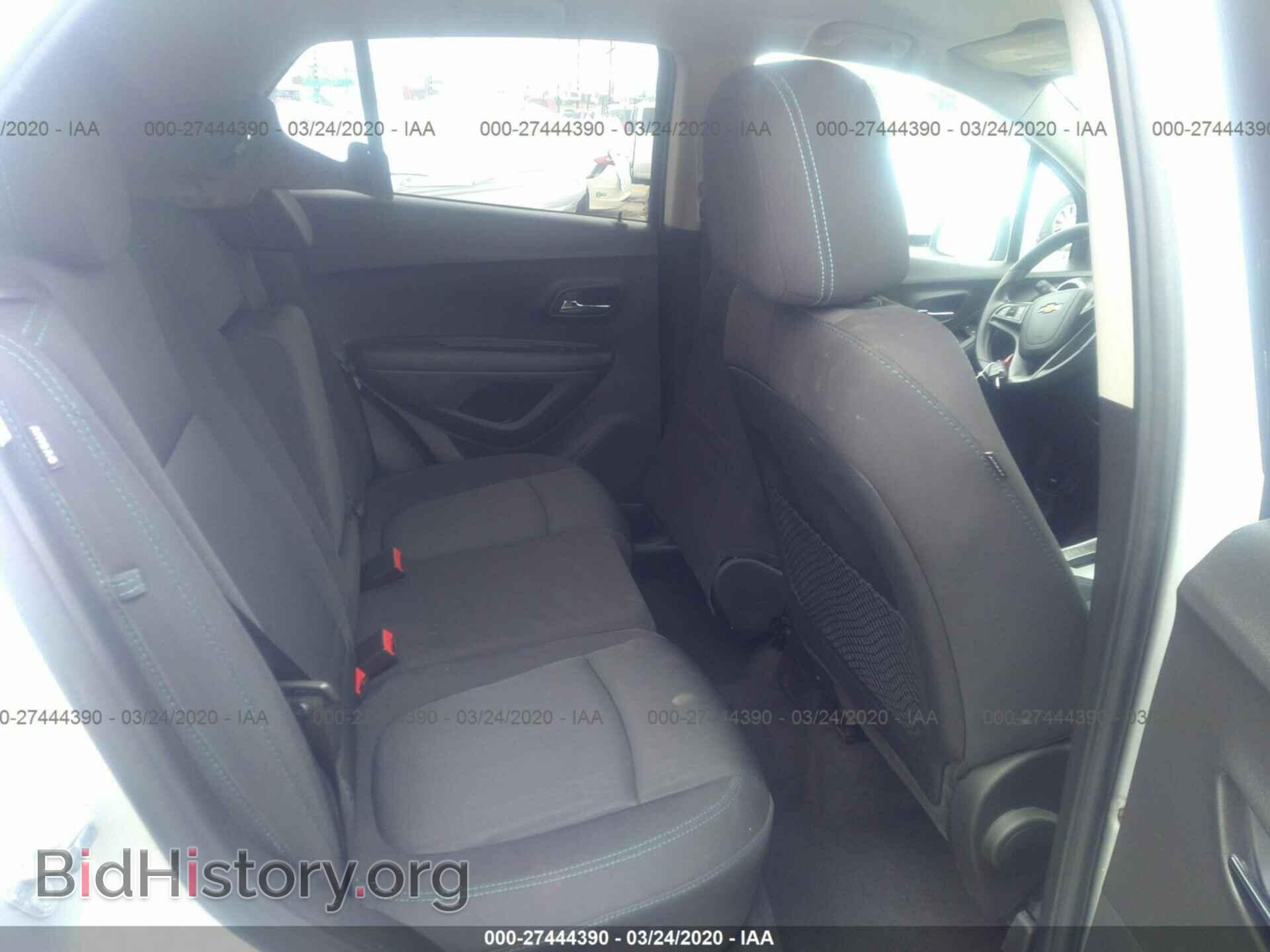 2016 CHEVROLET TRAX - VIN: 3GNCJLSB6GL174105 - Фото 8