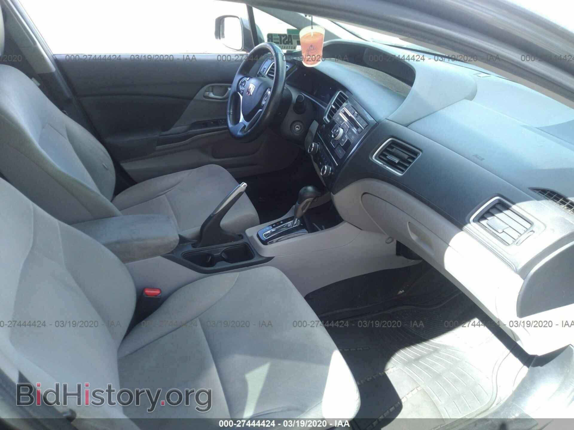 2013 HONDA CIVIC - VIN: 19XFB2F58DE073522 - Фото 5