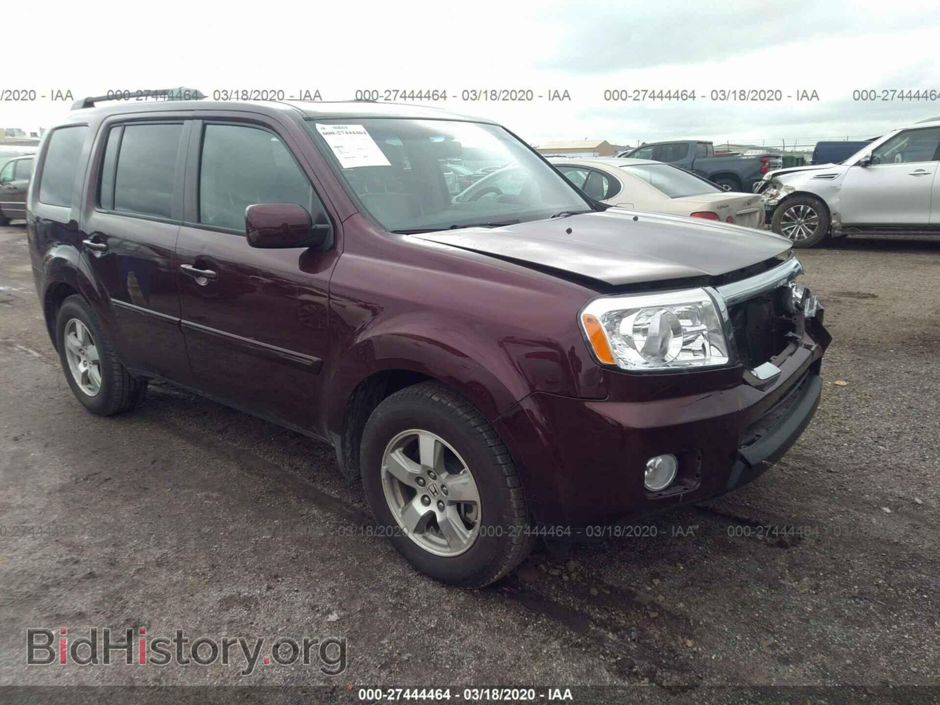 Фотография 5FNYF48559B031123 - HONDA PILOT 2009