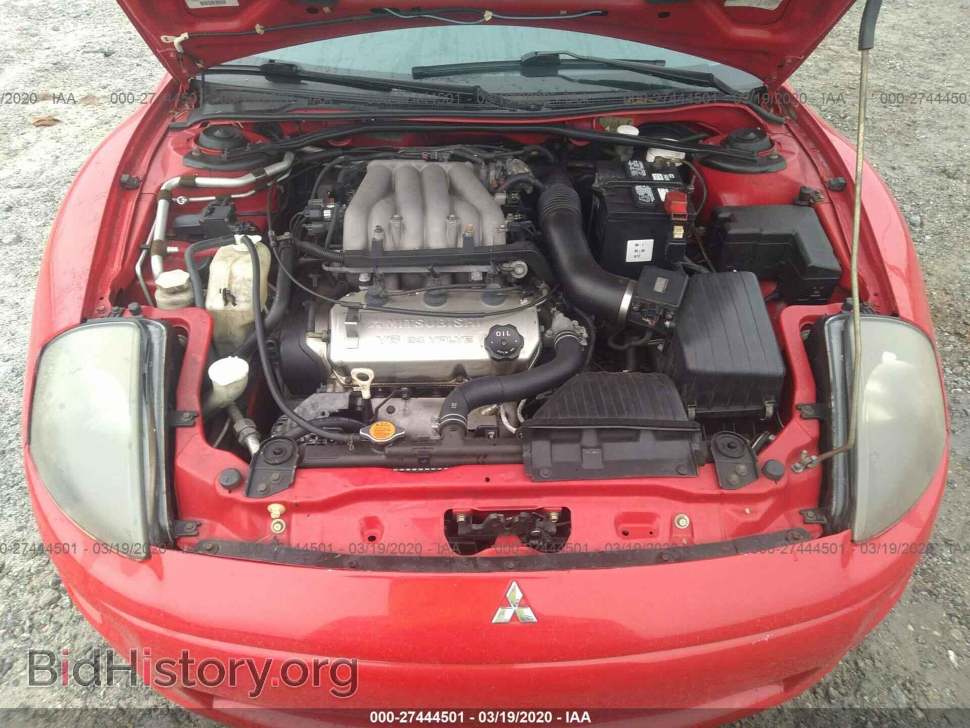 2001 MITSUBISHI ECLIPSE - VIN: 4A3AE55H11E004657 - Фото 10