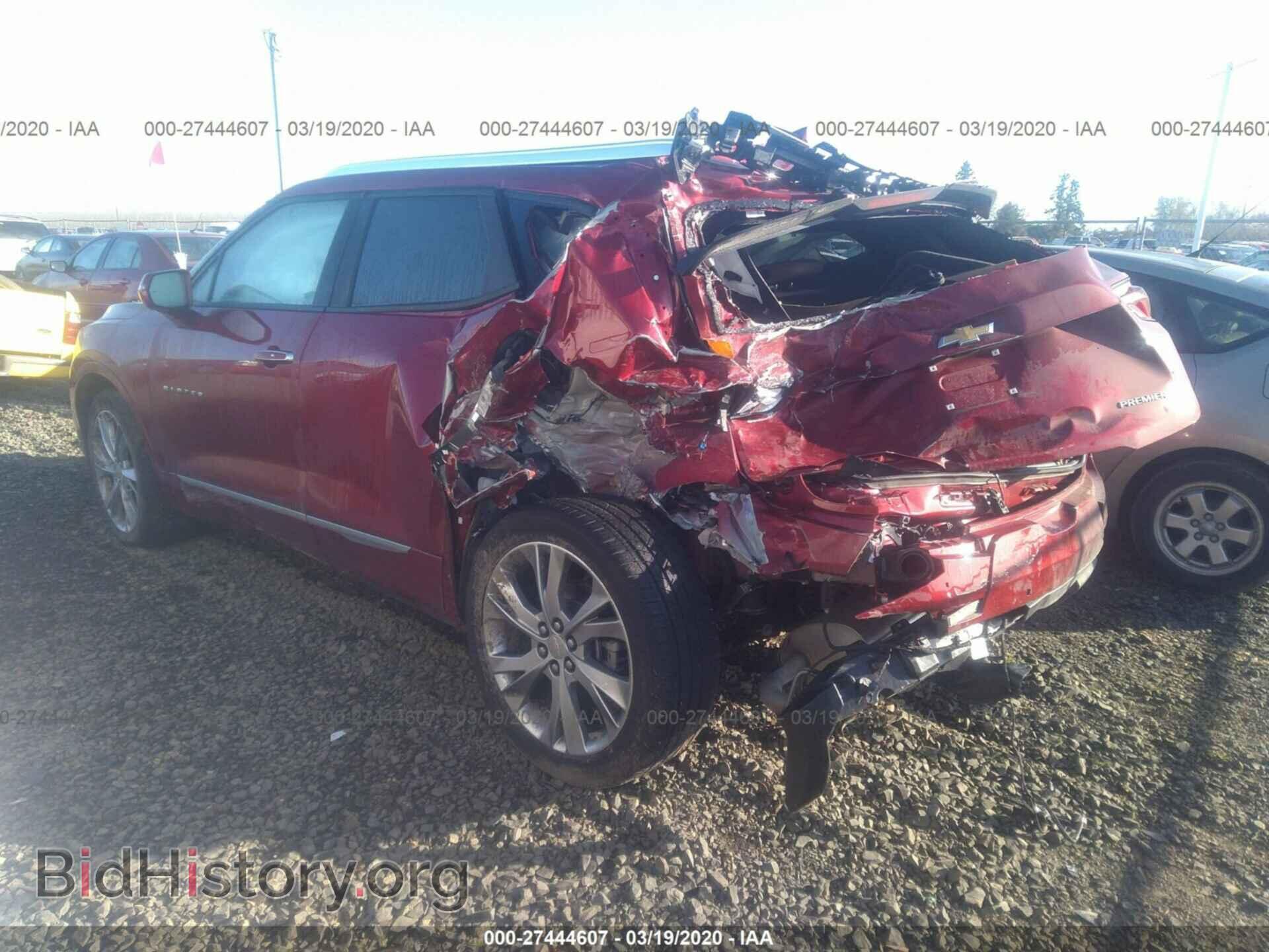 2019 CHEVROLET BLAZER - VIN: 3GNKBKRS7KS688343 - Фото 3