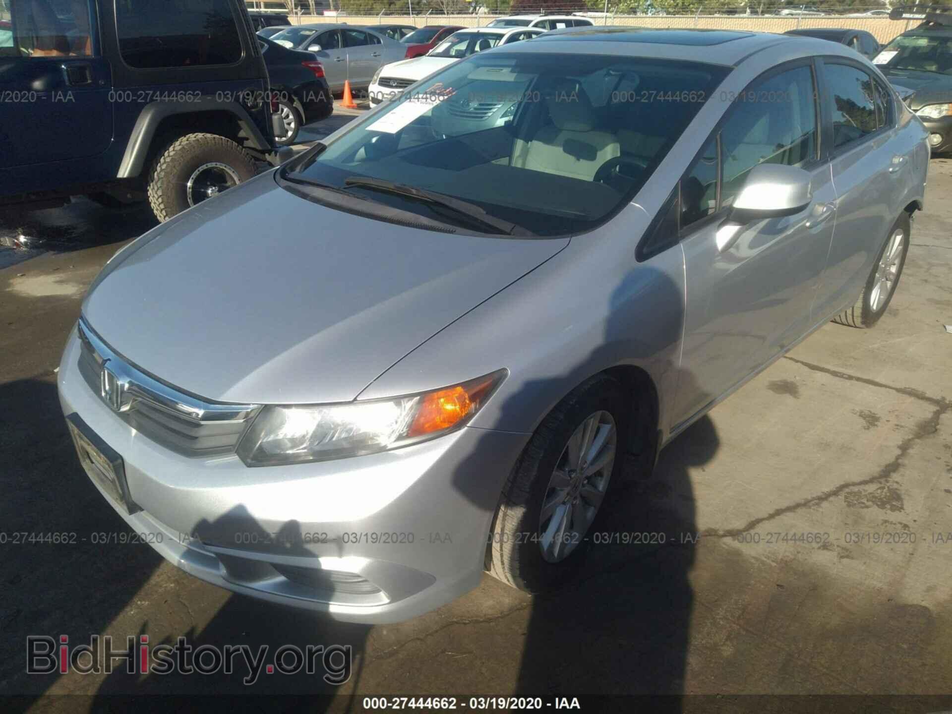 2012 HONDA CIVIC - VIN: 2HGFB2F88CH310881 - Фото 2