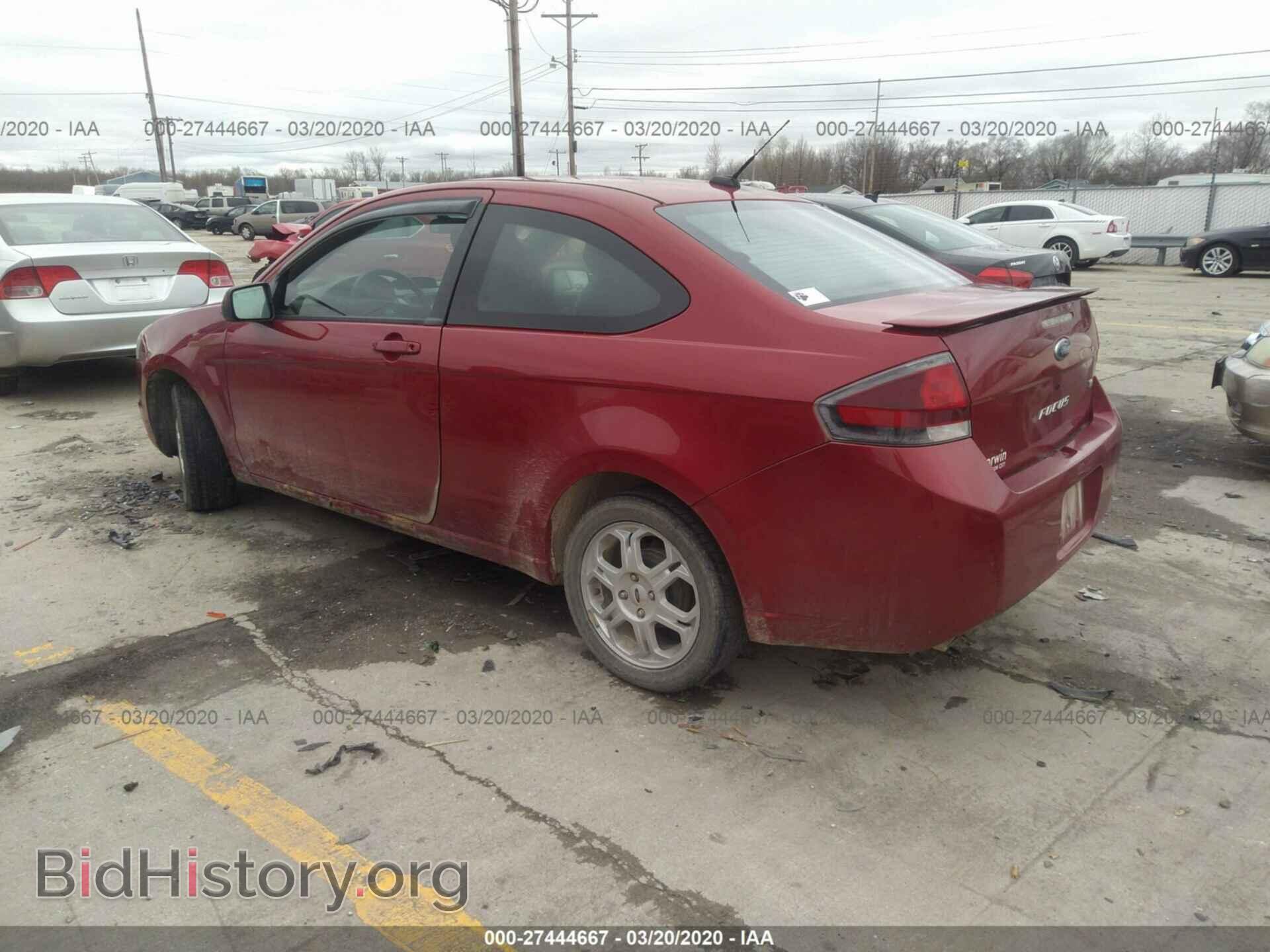 2009 FORD FOCUS - VIN: 1FAHP32N49W184187 - Фото 3