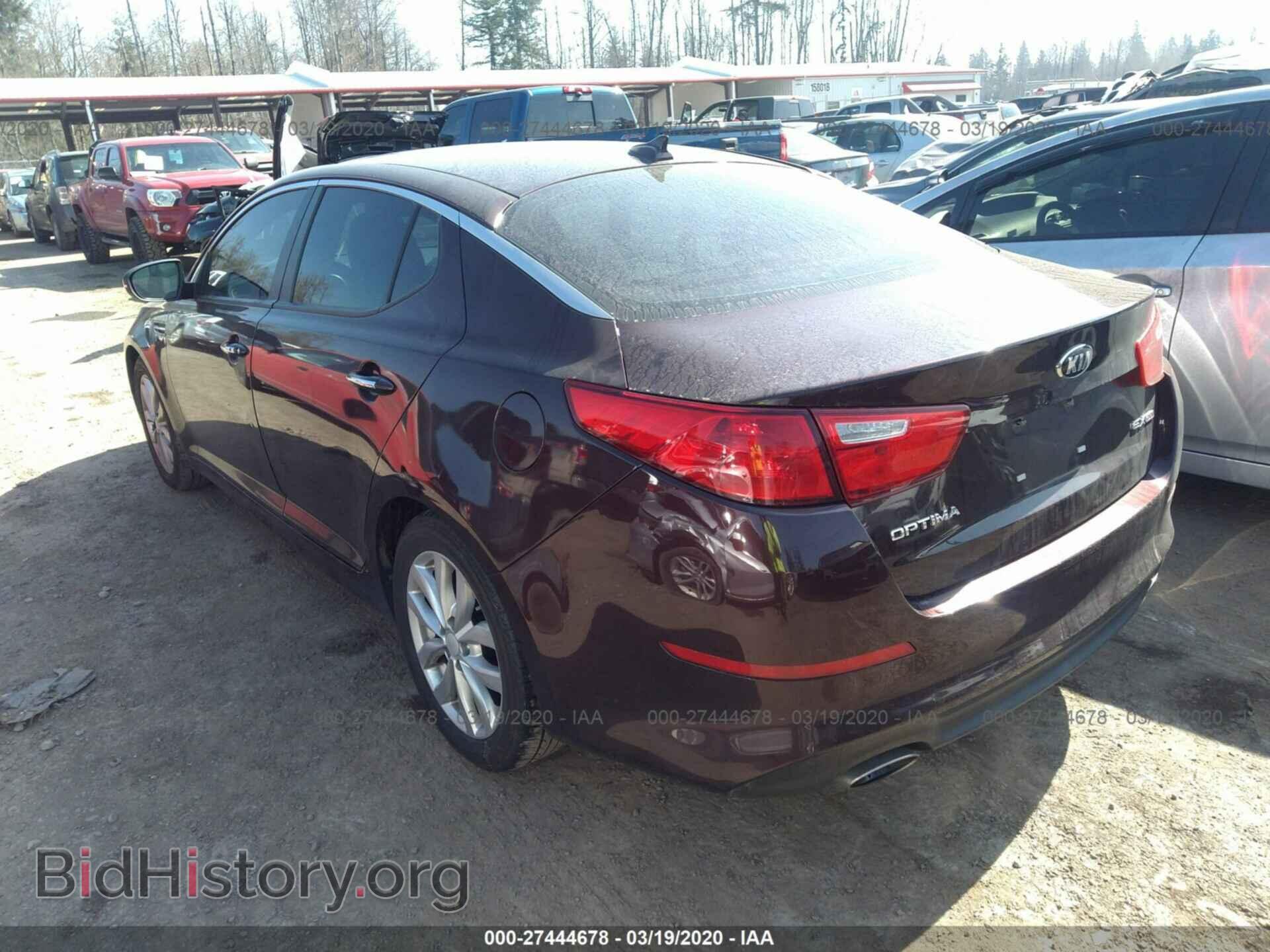 2014 KIA OPTIMA - VIN: 5XXGN4A71EG328391 - Photo 3