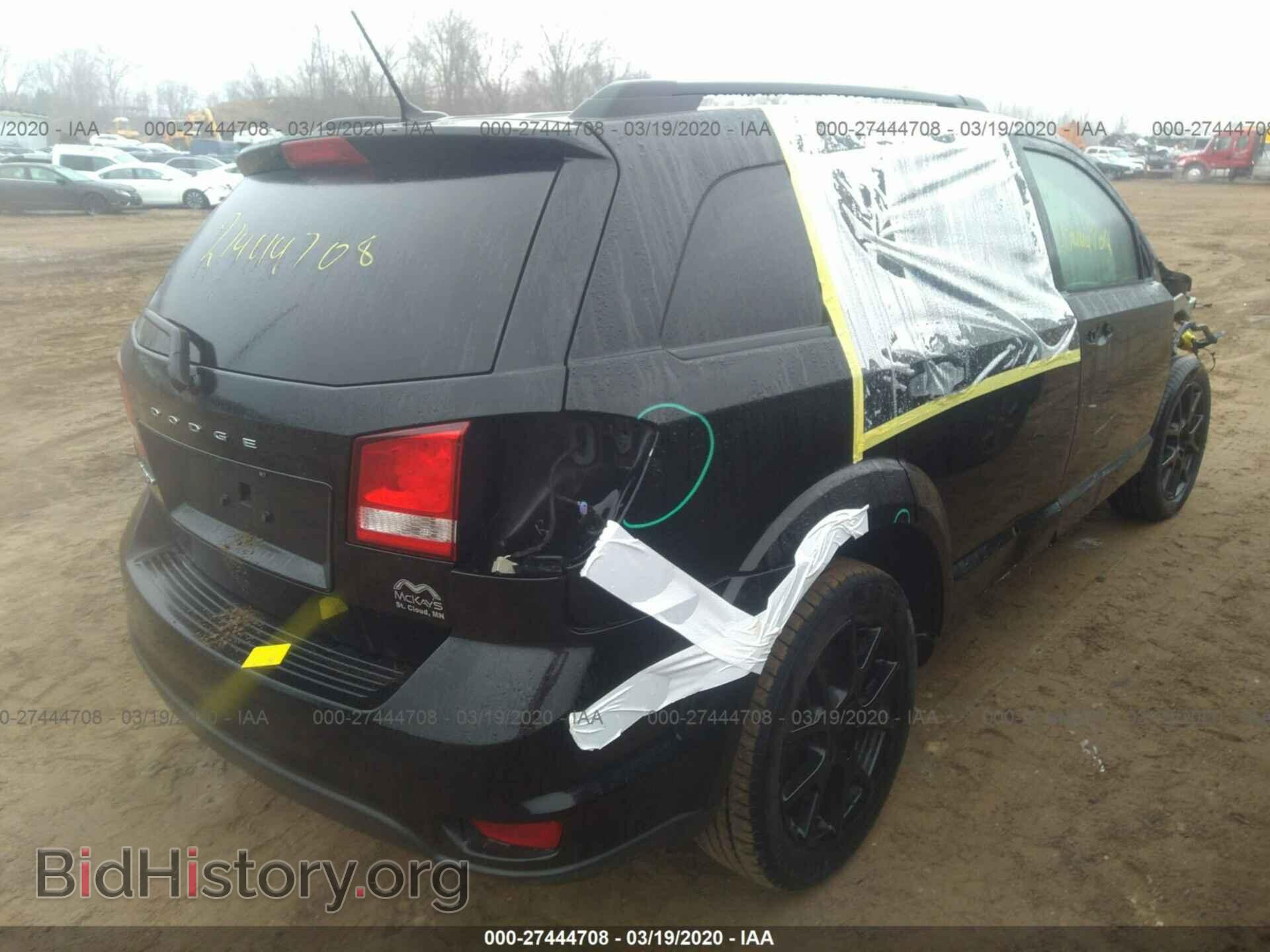 2016 DODGE JOURNEY - VIN: 3C4PDDBG9GT154966 - Фото 4