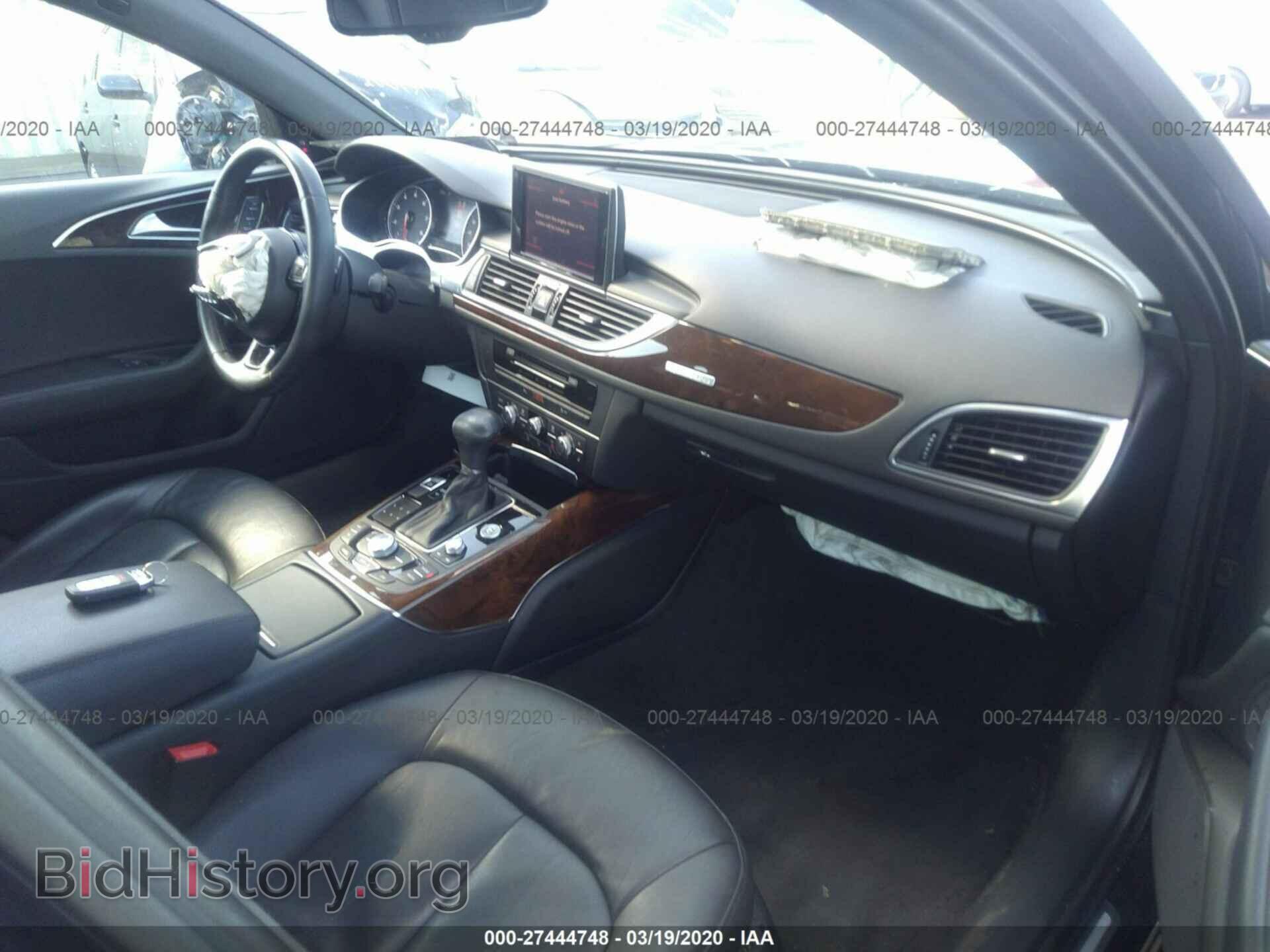2013 AUDI A6 - VIN: WAUGFAFC2DN123678 - Фото 5