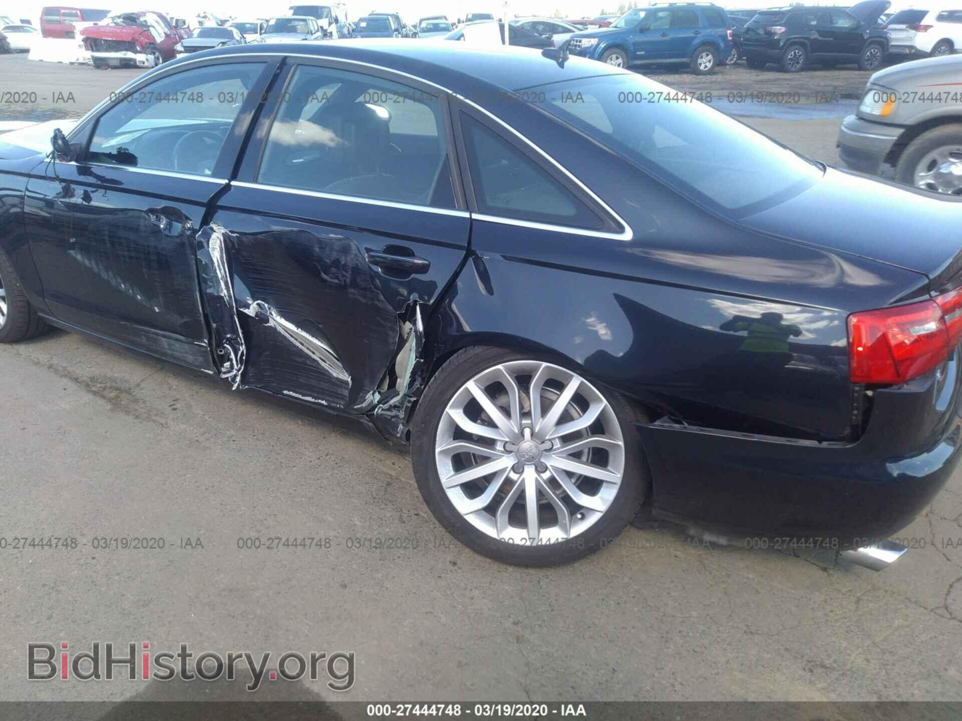 2013 AUDI A6 - VIN: WAUGFAFC2DN123678 - Фото 6