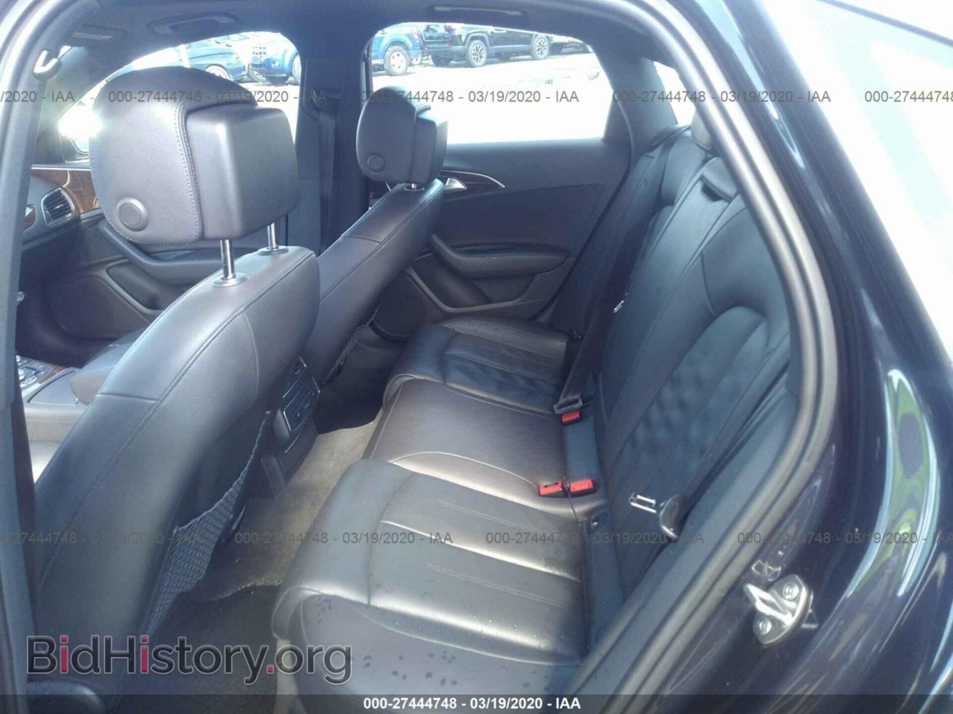 2013 AUDI A6 - VIN: WAUGFAFC2DN123678 - Фото 8