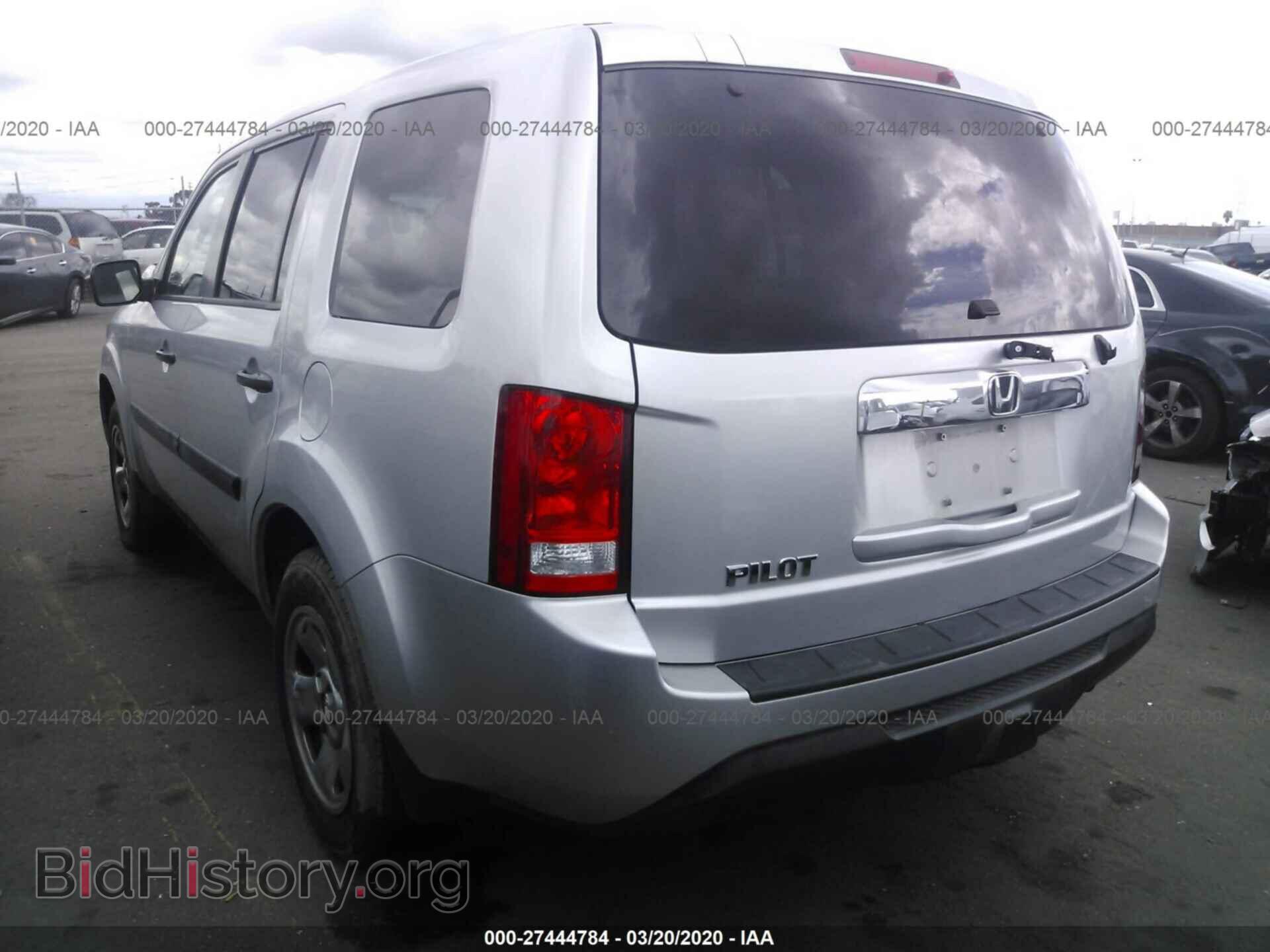2012 HONDA PILOT - VIN: 5FNYF3H22CB019261 - Photo 3