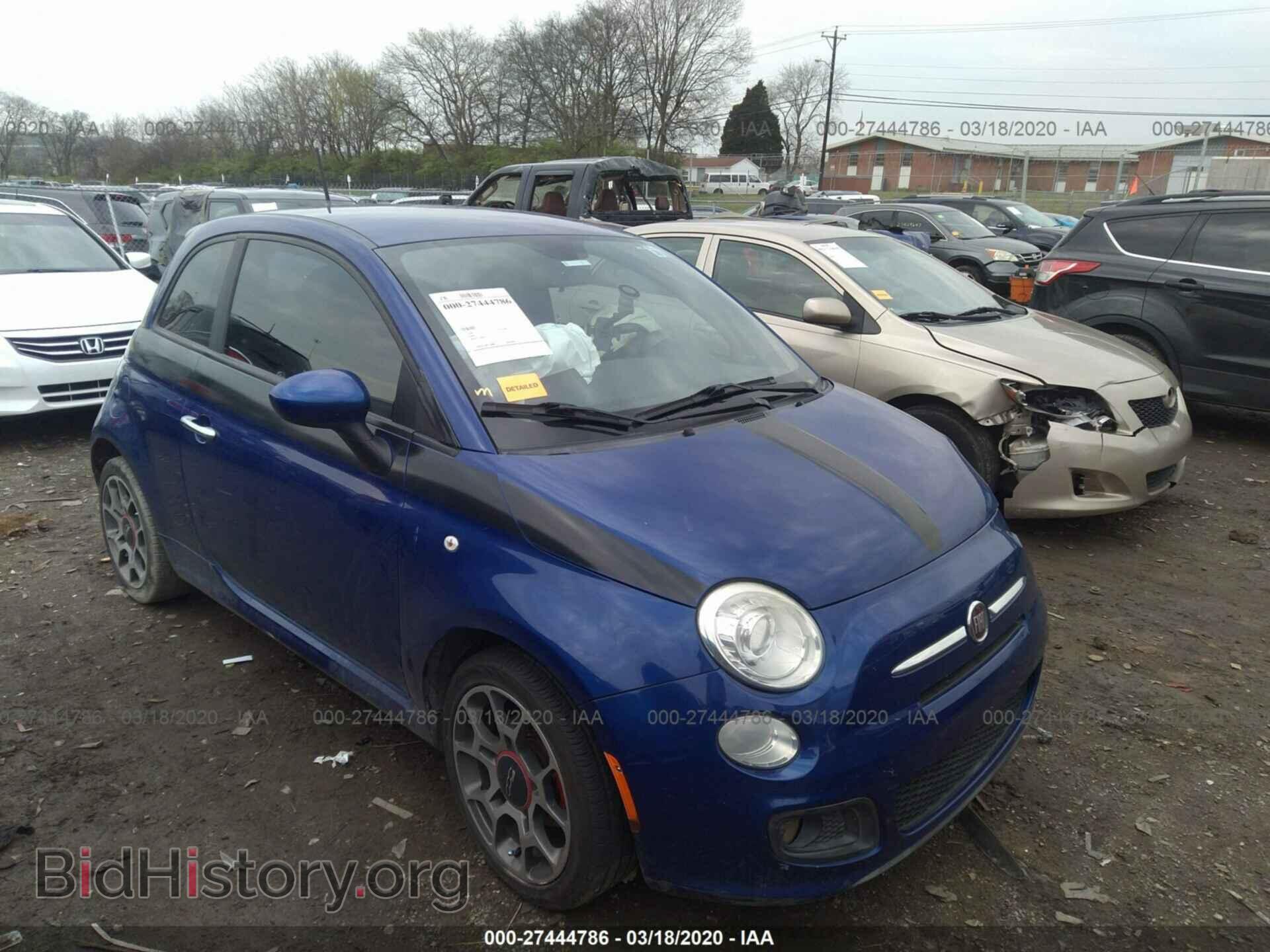 Фотография 3C3CFFBR7CT109819 - FIAT 500 2012