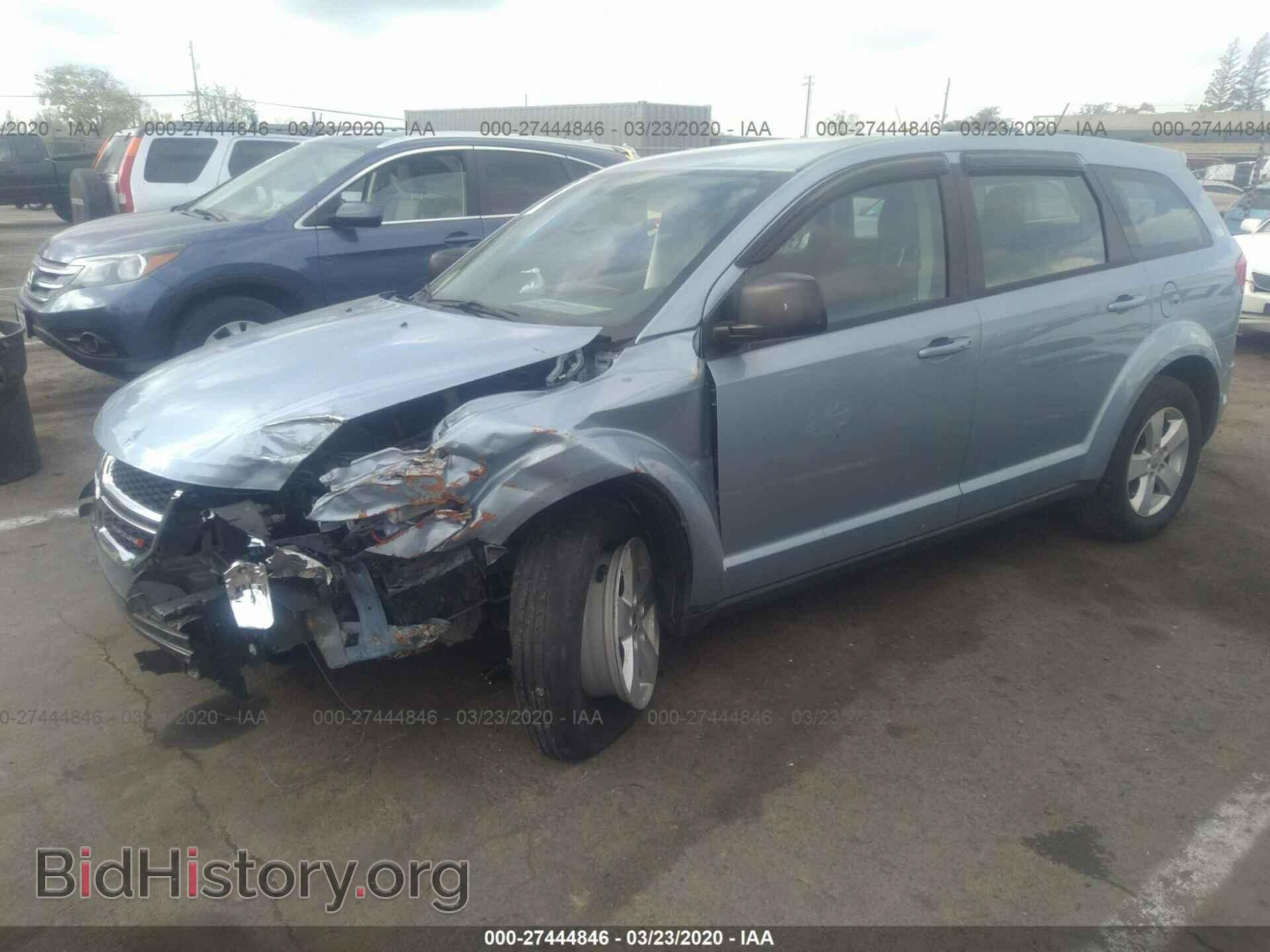 2013 DODGE JOURNEY - VIN: 3C4PDCAB8DT665323 - Фото 2