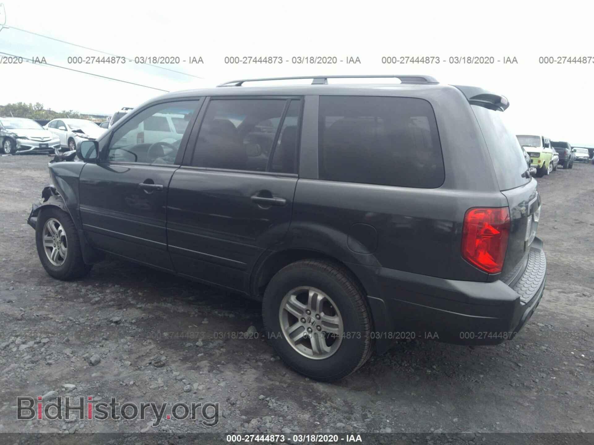 2005 HONDA PILOT - VIN: 2HKYF18475H536341 - Фото 3