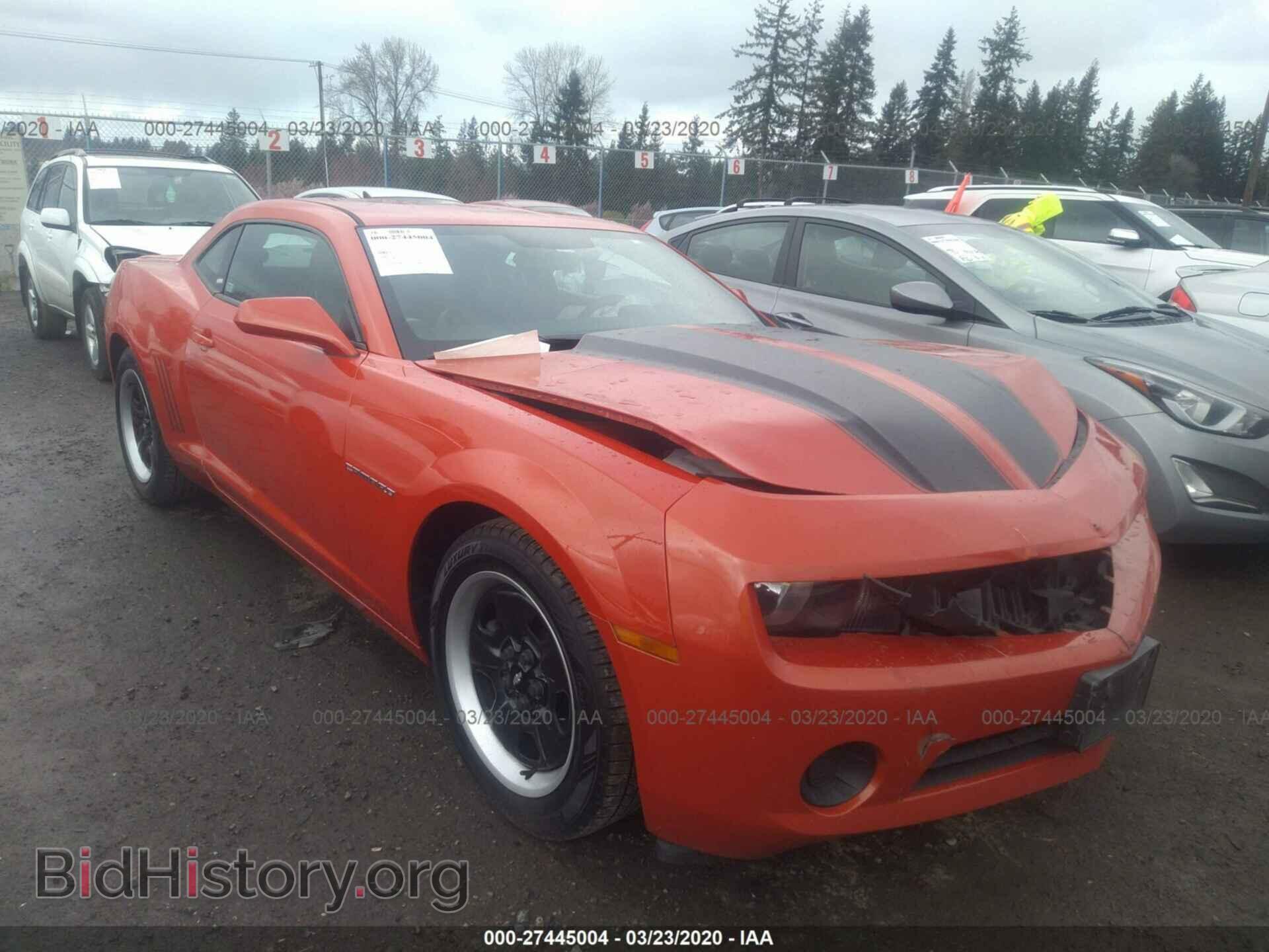 Photo 2G1FE1E32D9236609 - CHEVROLET CAMARO 2013