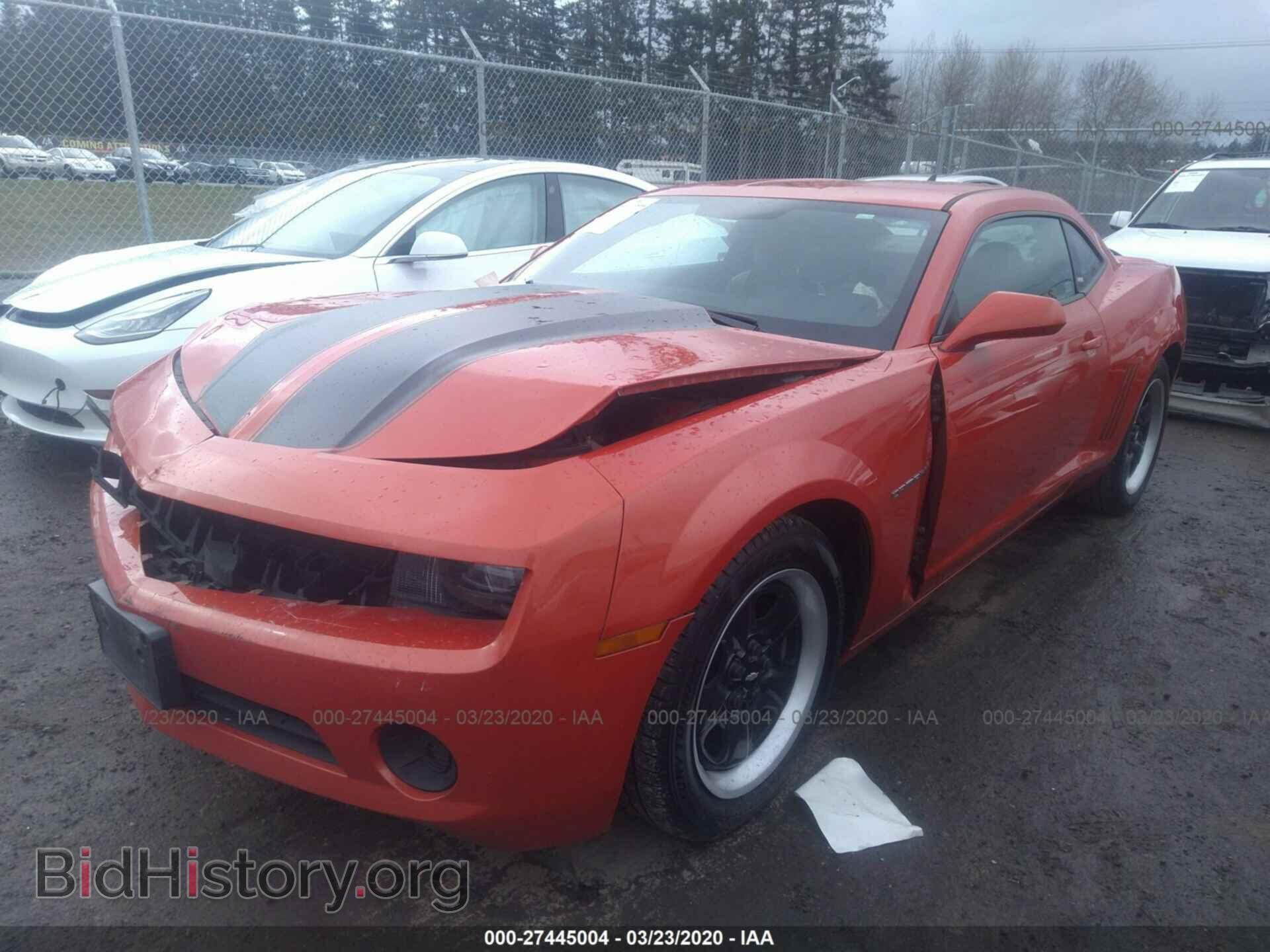 2013 CHEVROLET CAMARO - VIN: 2G1FE1E32D9236609 - Фото 2