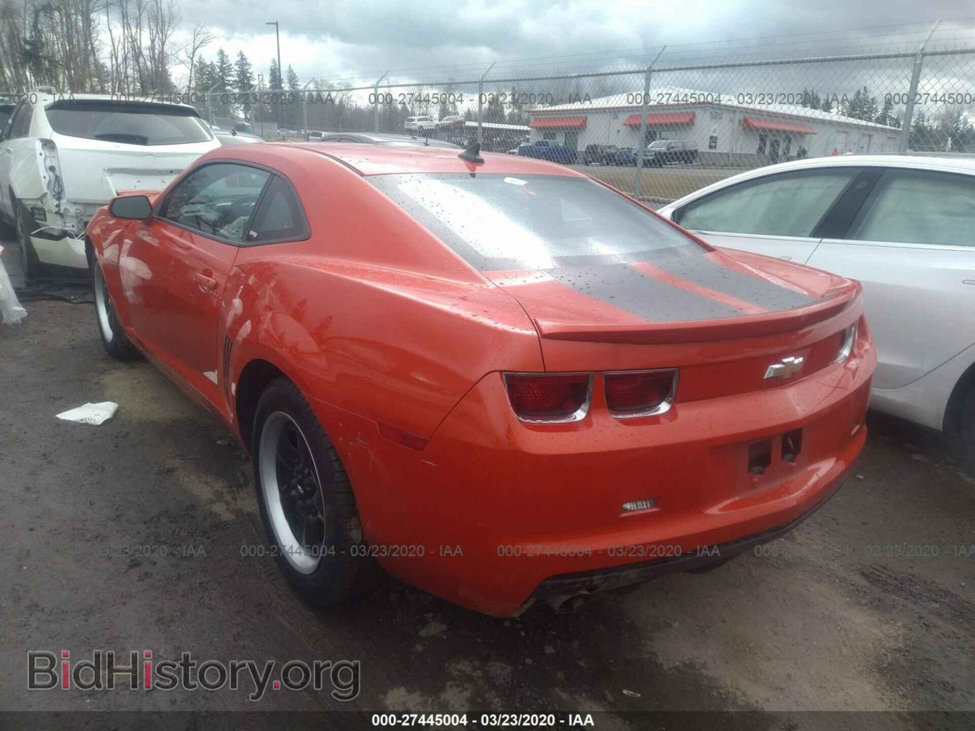 2013 CHEVROLET CAMARO - VIN: 2G1FE1E32D9236609 - Фото 3