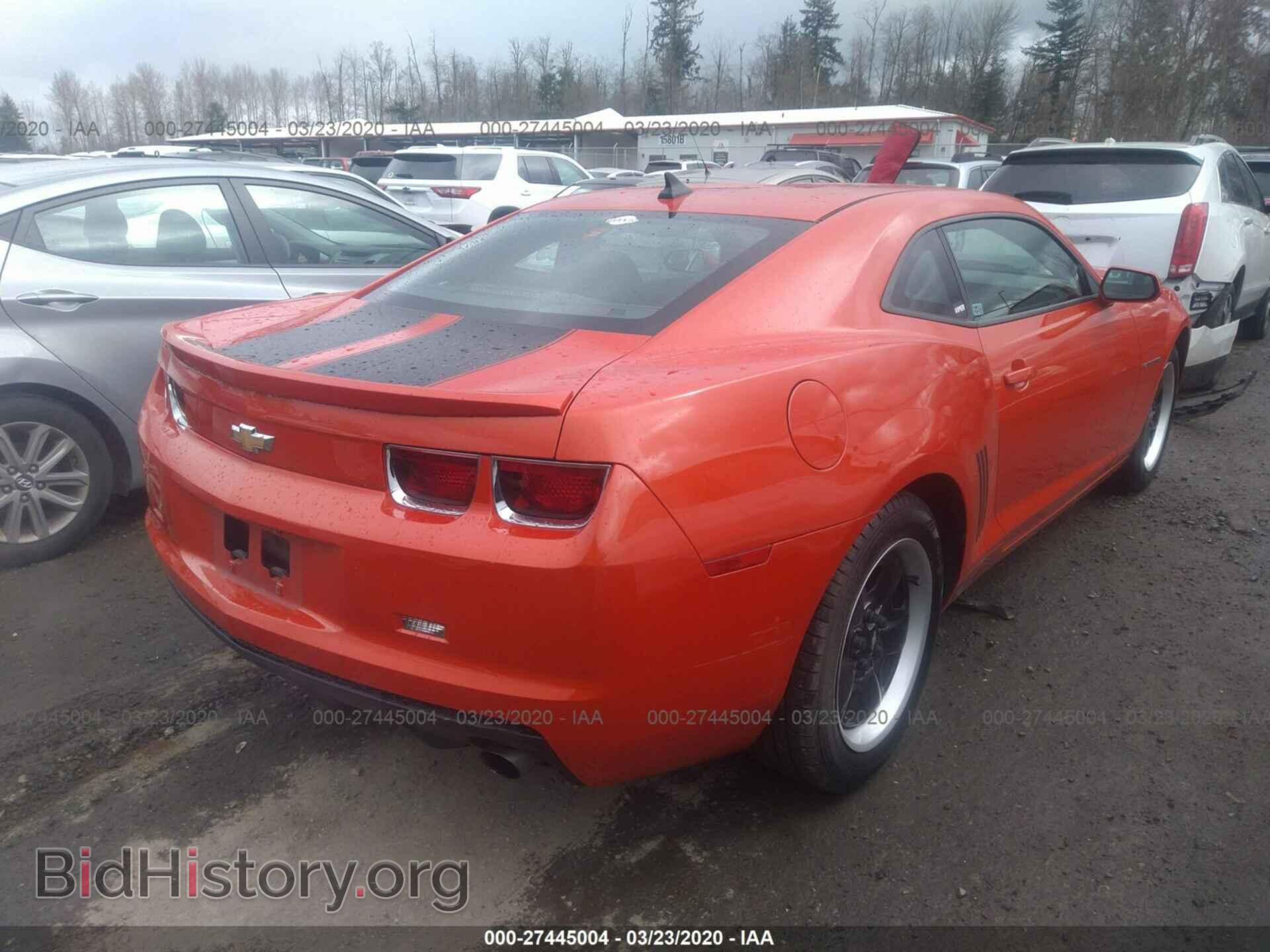 2013 CHEVROLET CAMARO - VIN: 2G1FE1E32D9236609 - Фото 4