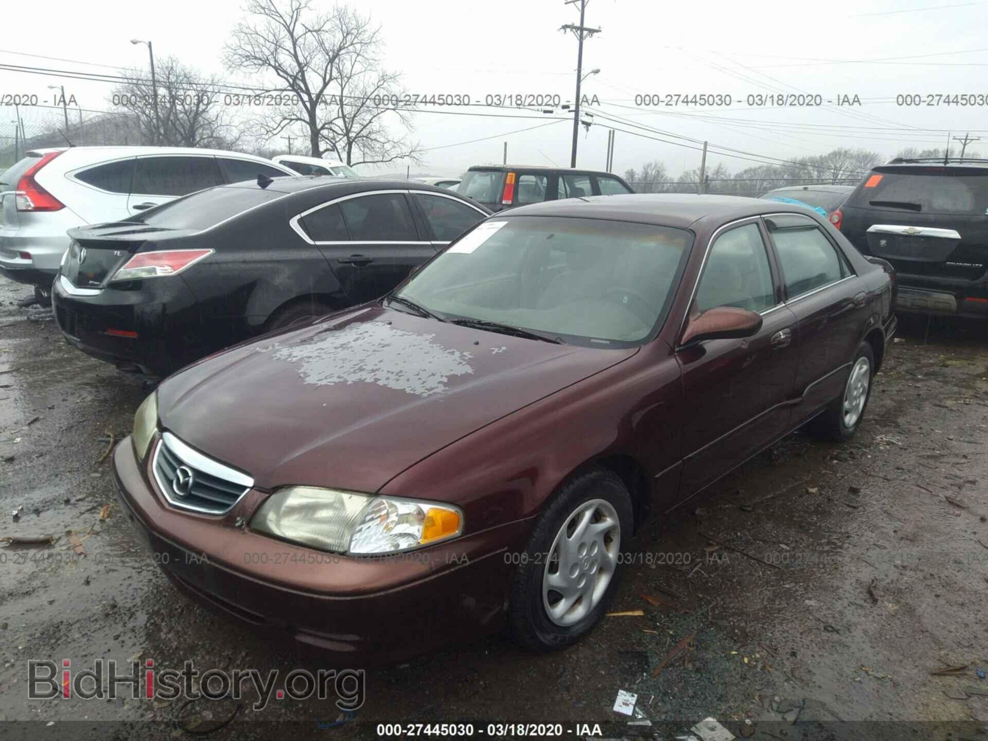 2000 MAZDA 626 - VIN: 1YVGF22C1Y5174927 - Фото 2