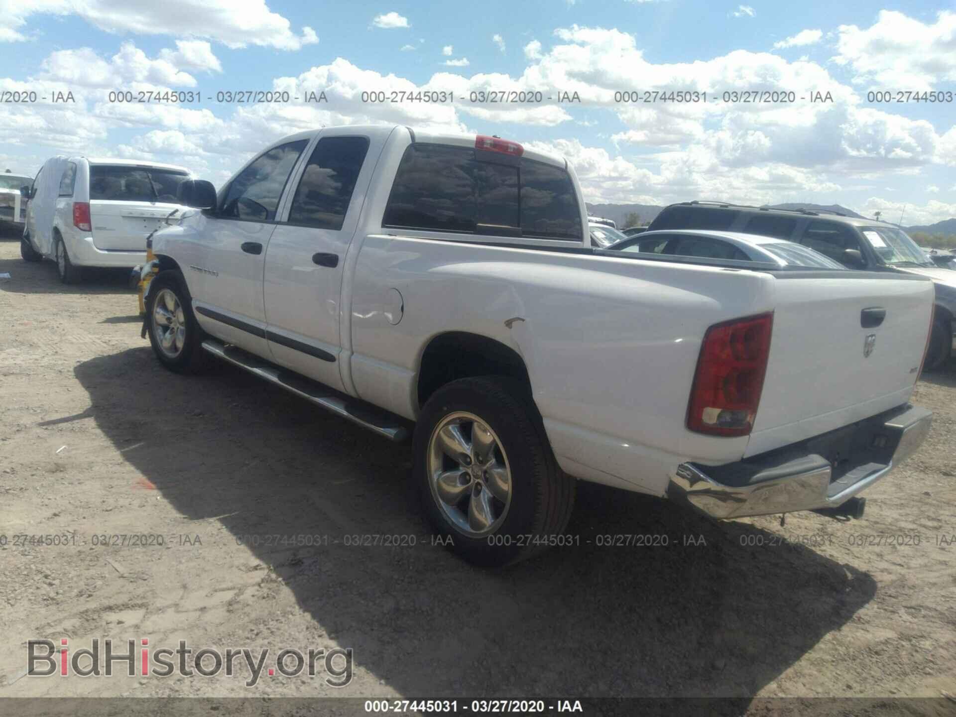 2005 DODGE RAM 1500 - VIN: 1D7HA18D65S135305 - Фото 3