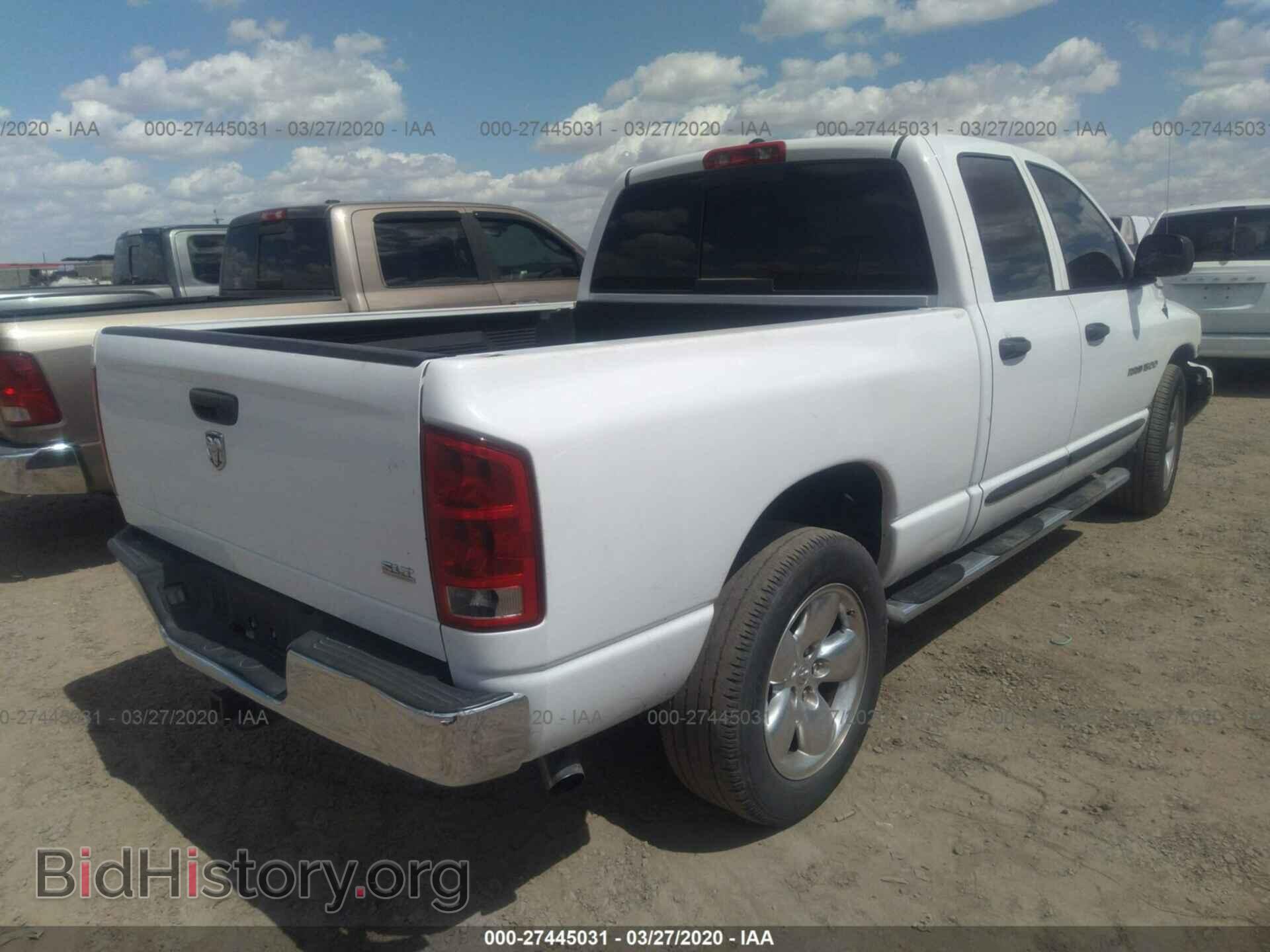 2005 DODGE RAM 1500 - VIN: 1D7HA18D65S135305 - Фото 4